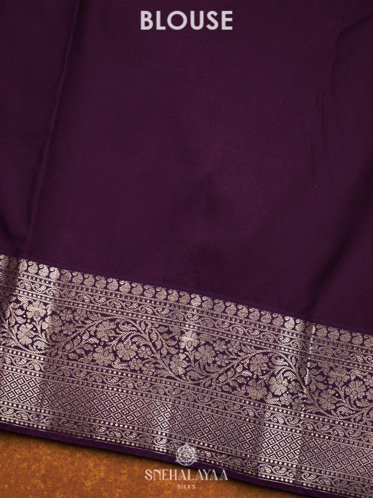 Lavender Art Silk Saree