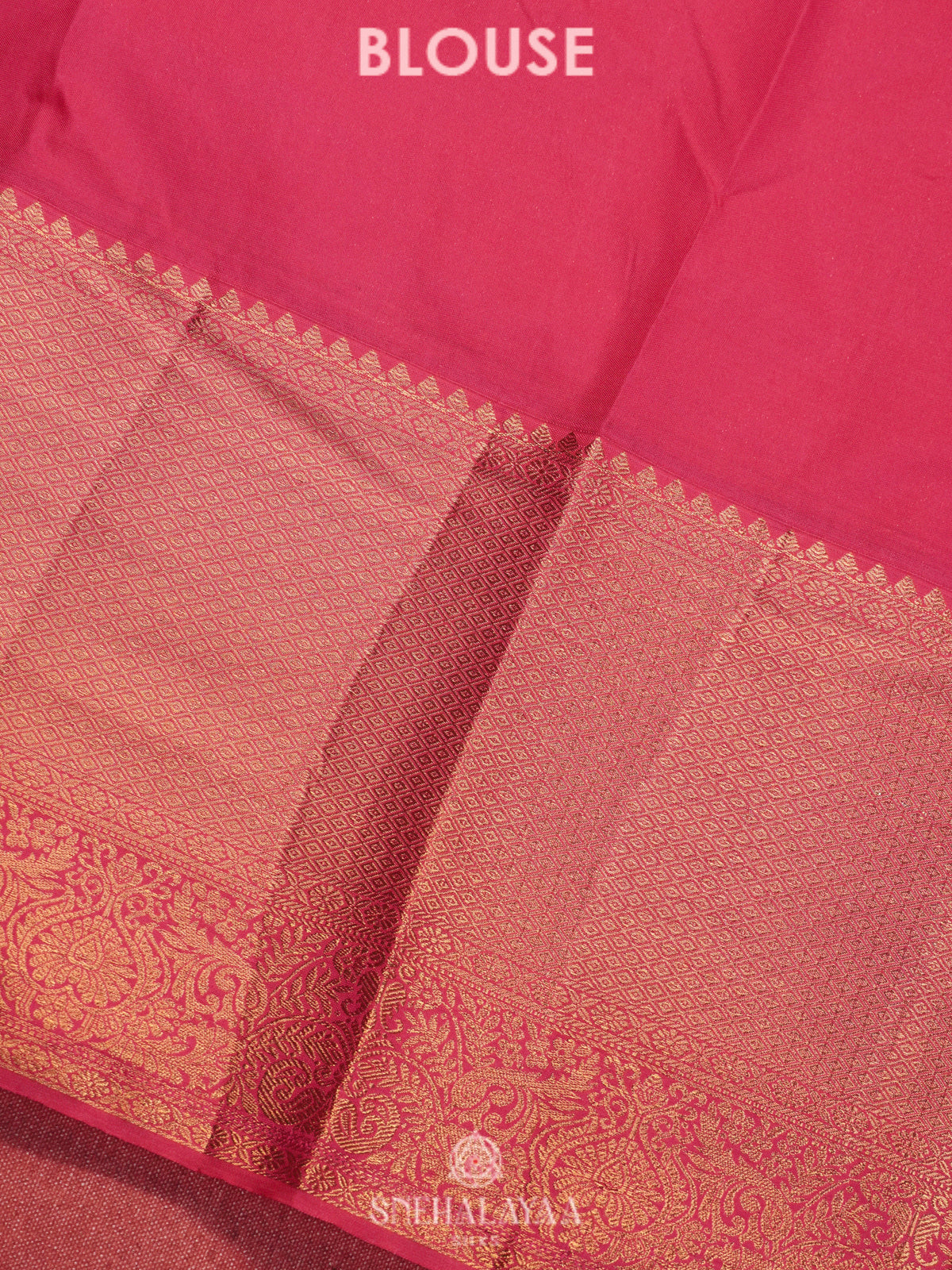Forest Green Art Silk Saree