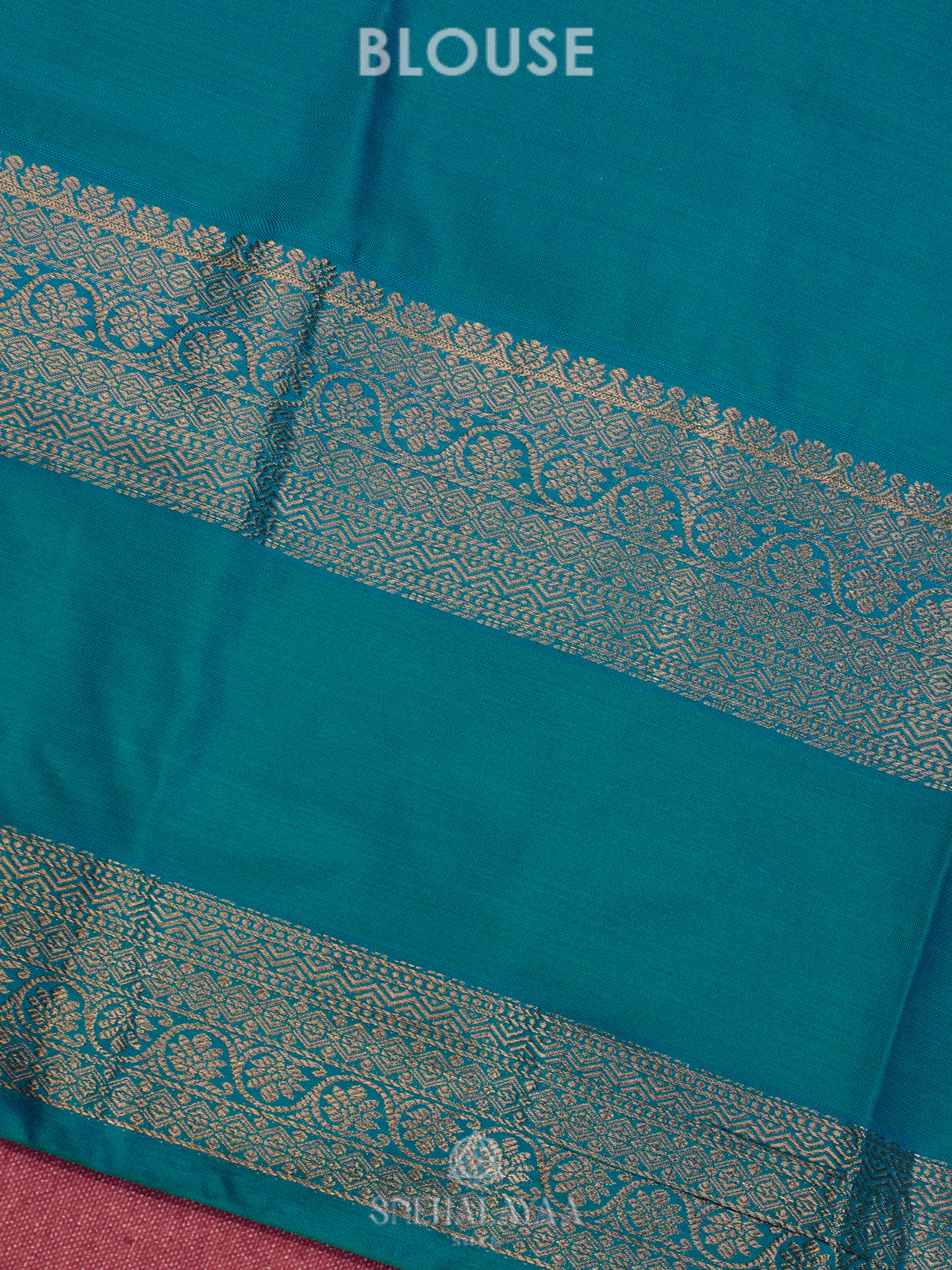 Magenta Art Silk Saree