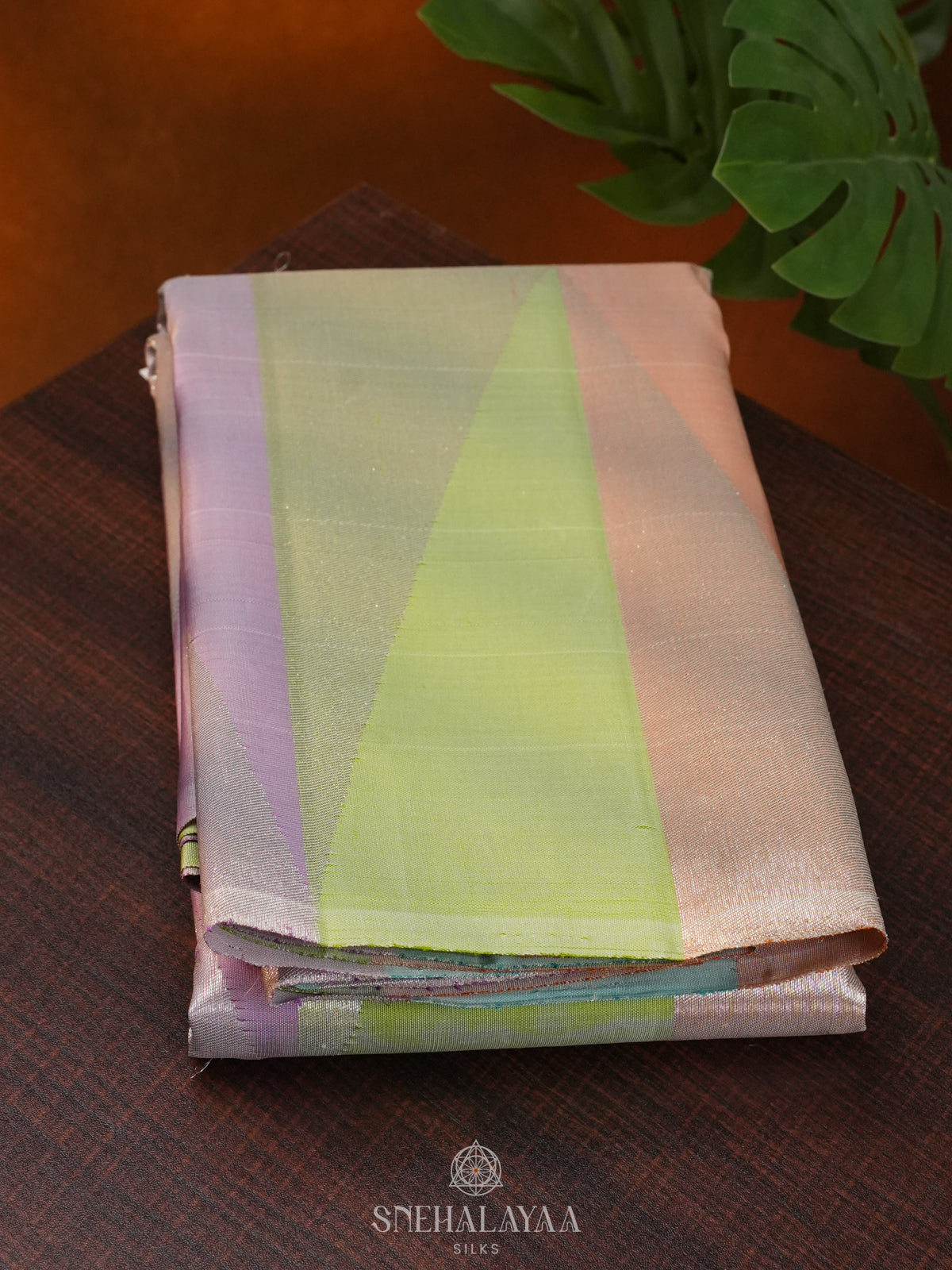 Multicolour Kanjivaram Silk Saree