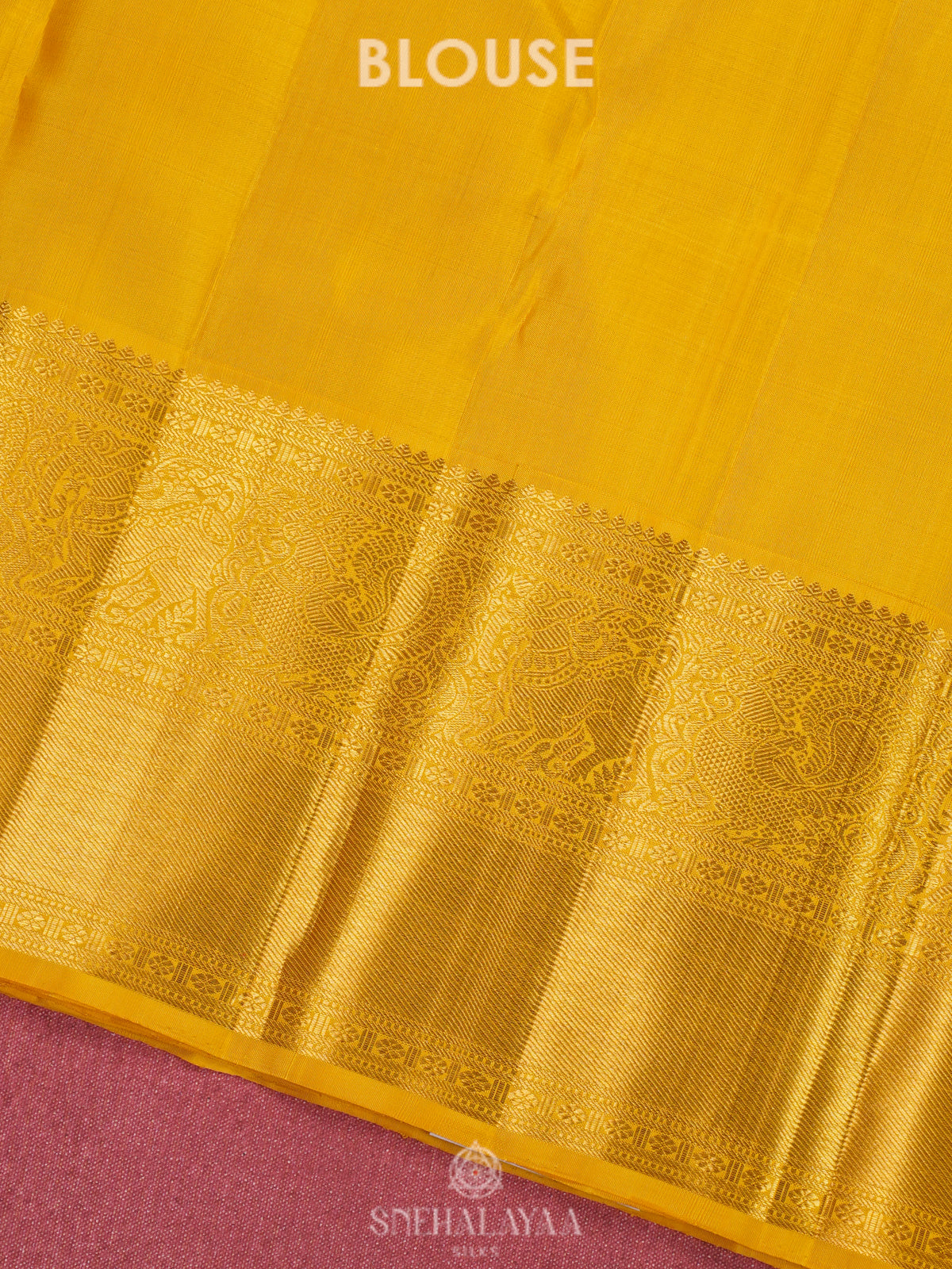 Forest Green Kanjivaram Silk Saree