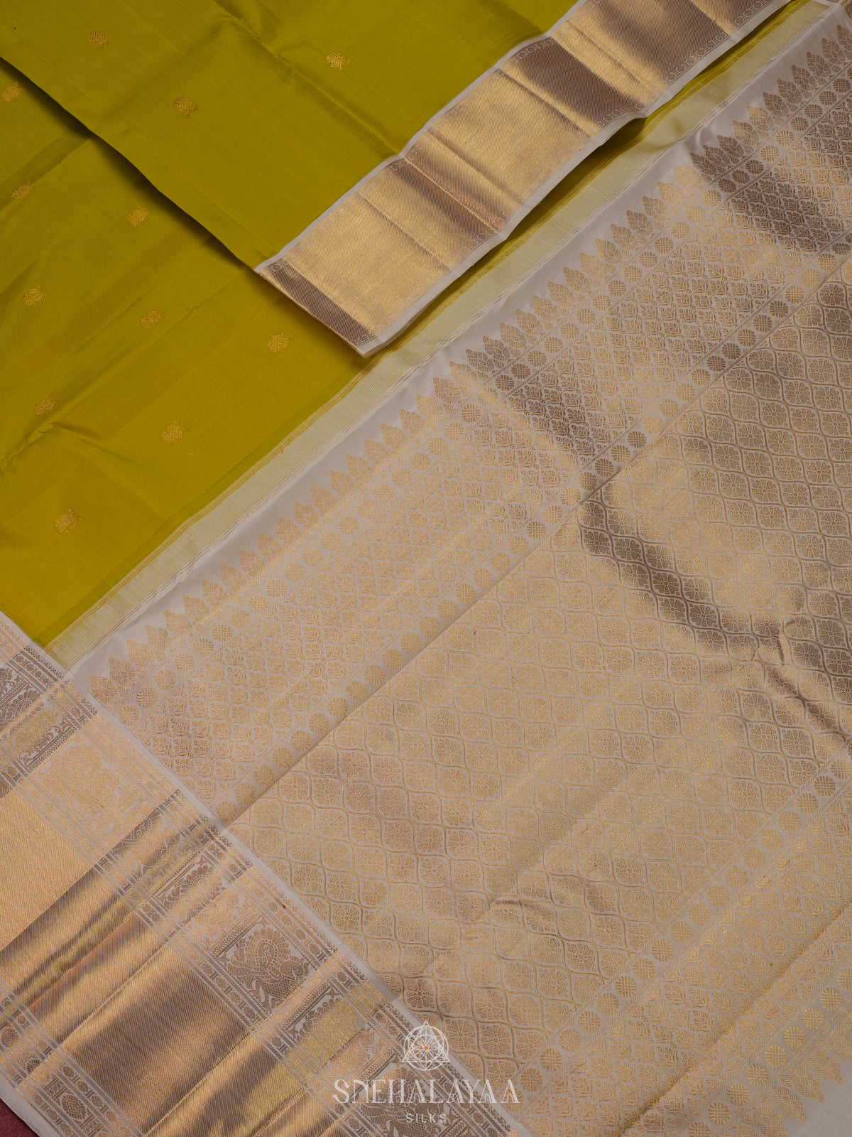 Green Kanjivaram Silk Saree