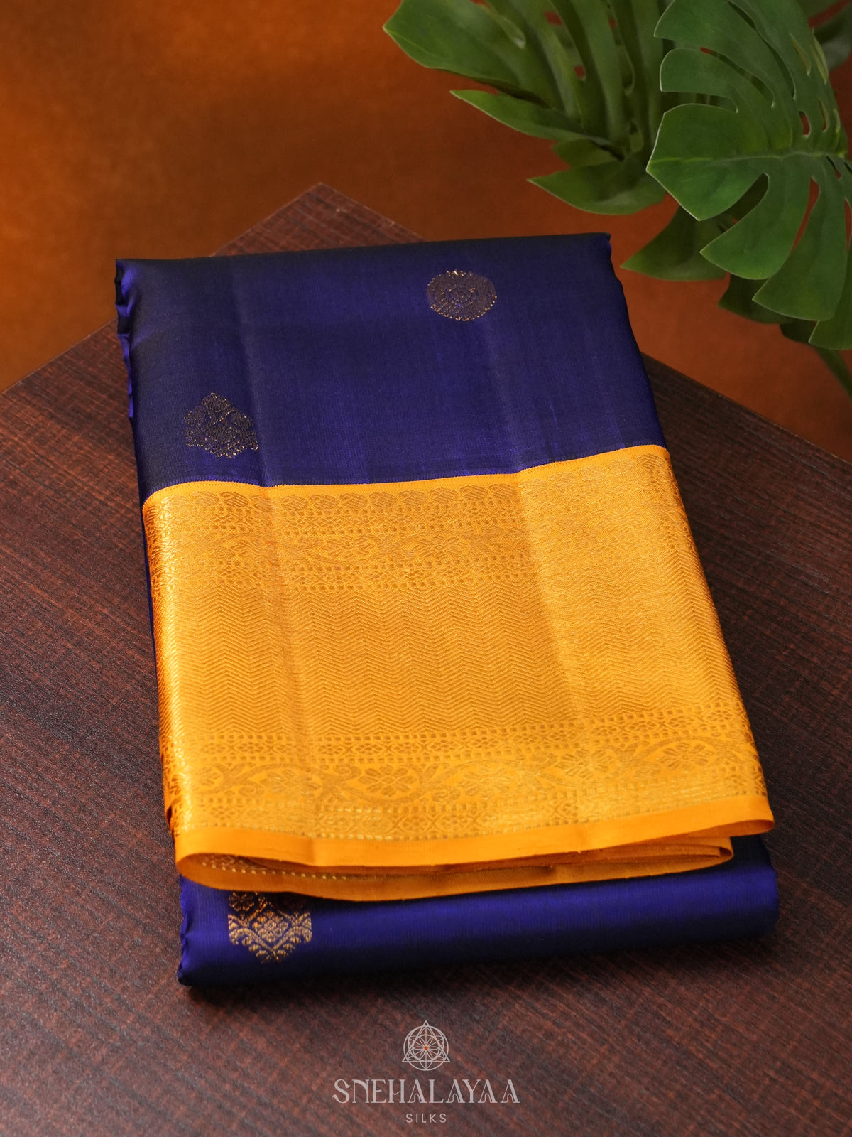 Royal Blue Kanjivaram Silk Saree