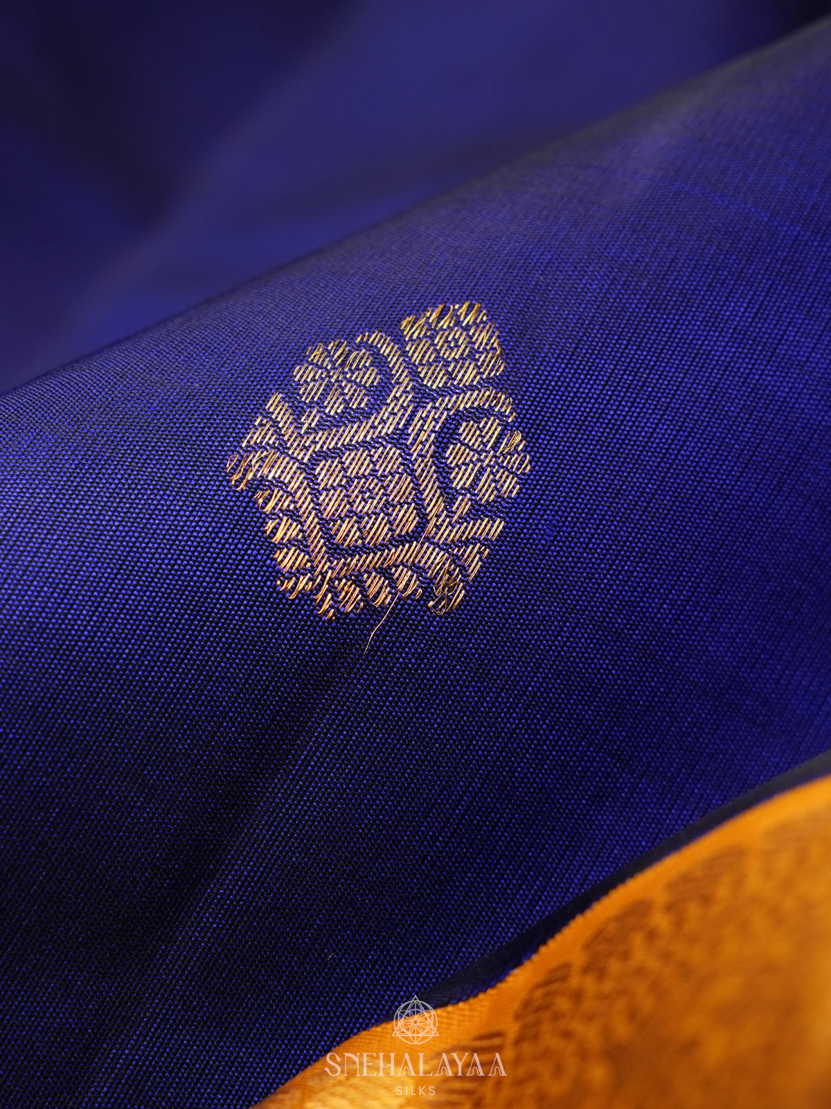 Royal Blue Kanjivaram Silk Saree