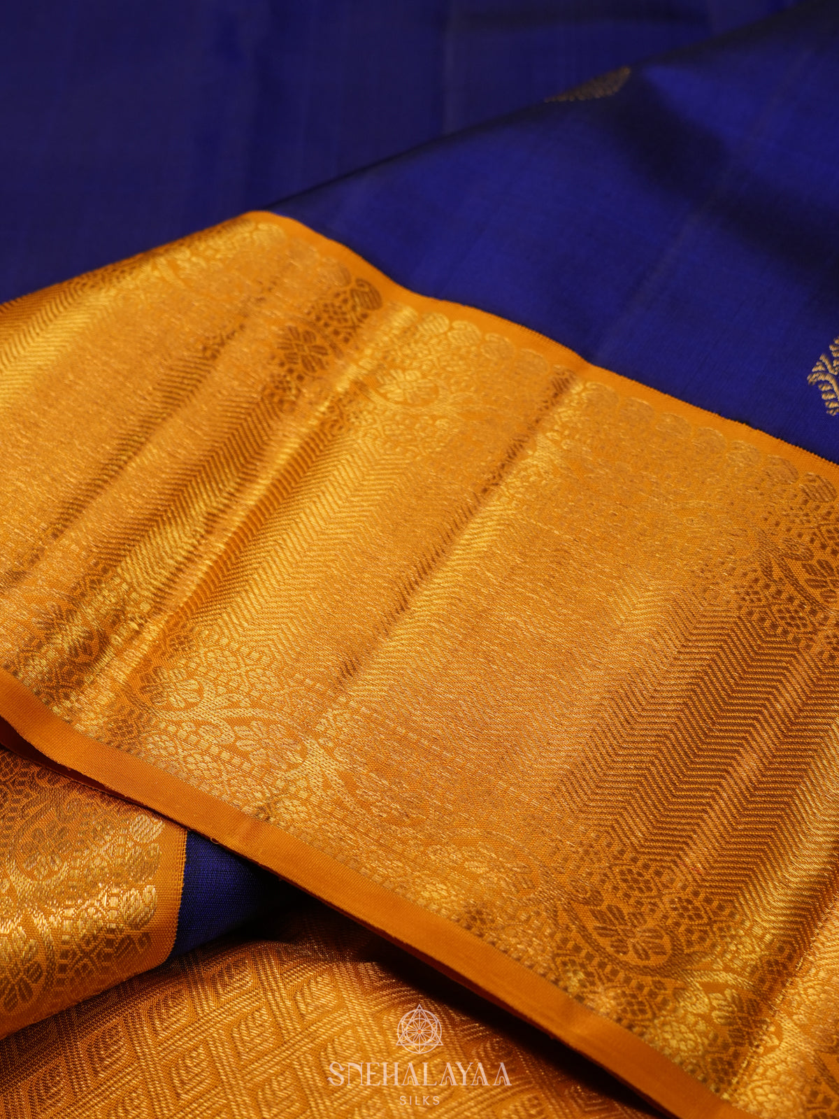 Royal Blue Kanjivaram Silk Saree