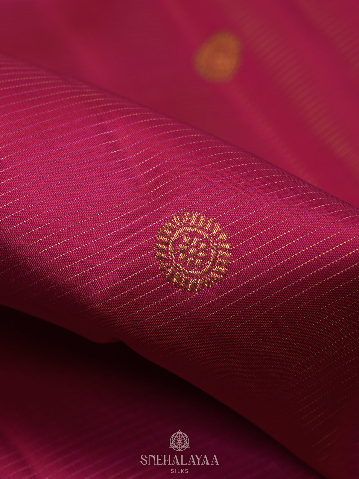 Pink Kanjivaram Silk Saree