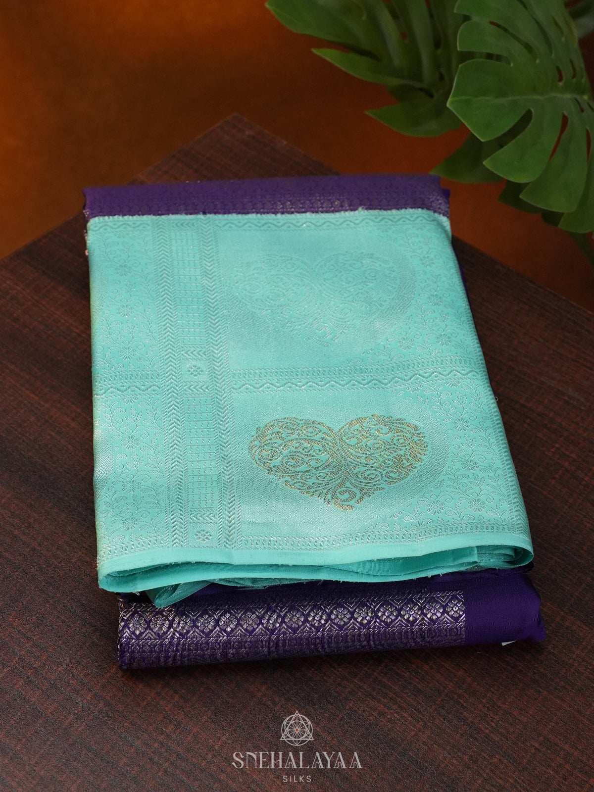 Purple Kanjivaram Silk Saree
