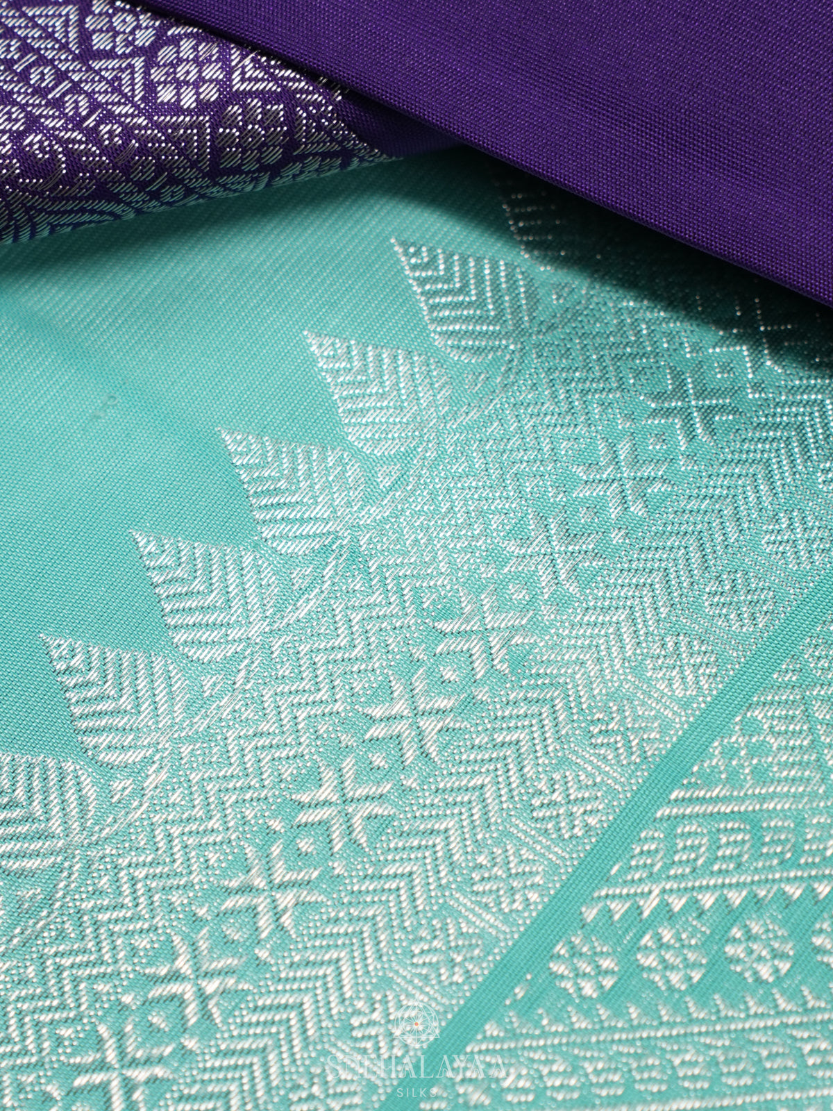Purple Kanjivaram Silk Saree
