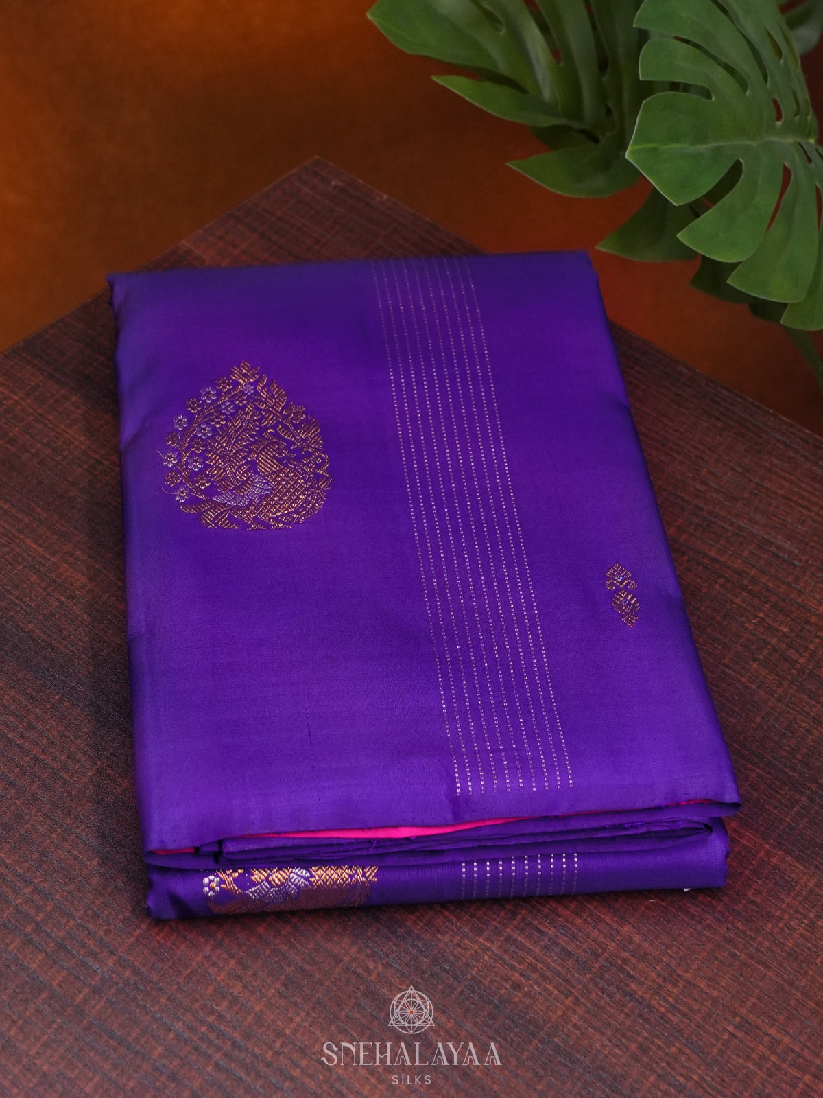Royal Blue Kanjivaram Silk Saree