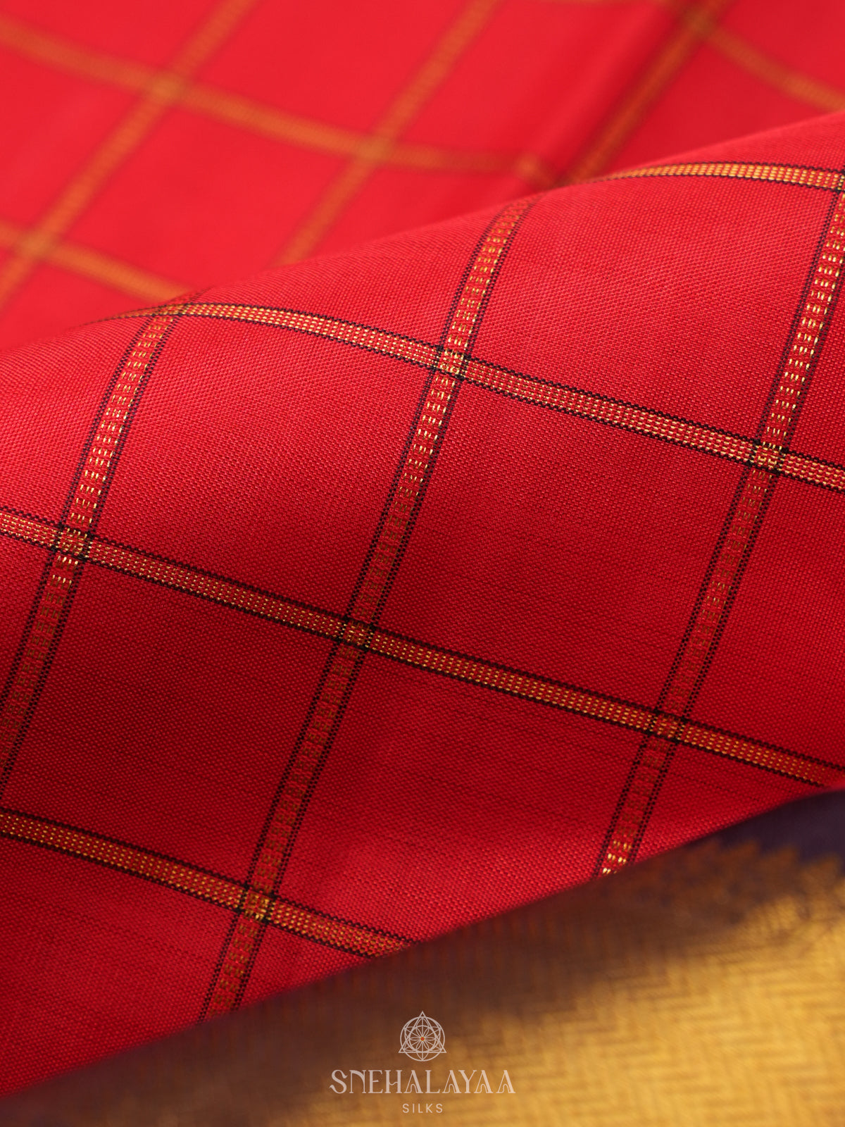 Red Kanjivaram Silk Saree