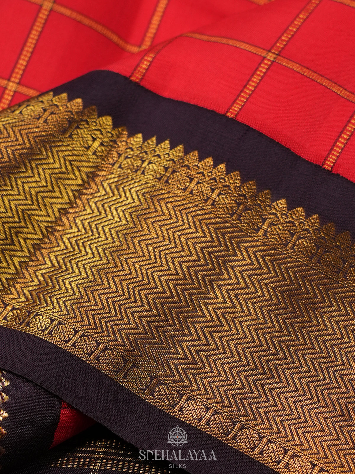 Red Kanjivaram Silk Saree