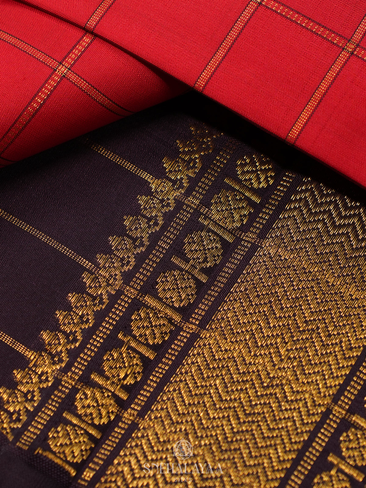Red Kanjivaram Silk Saree