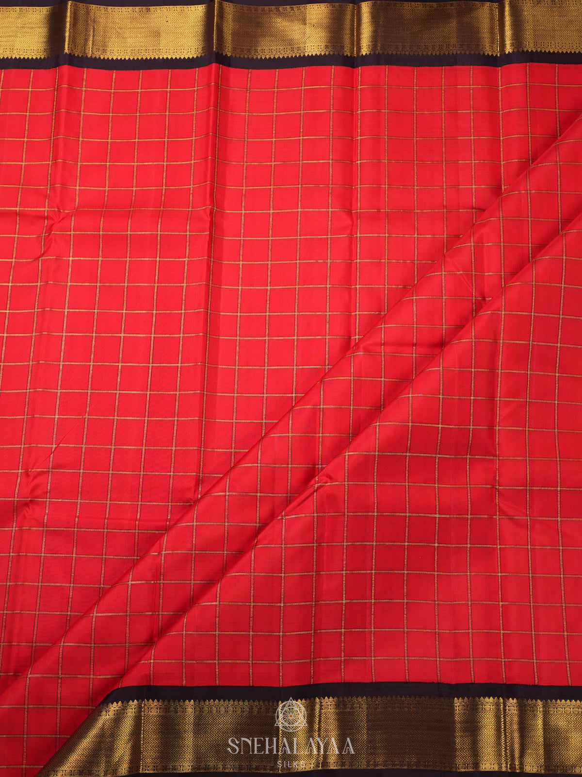Red Kanjivaram Silk Saree