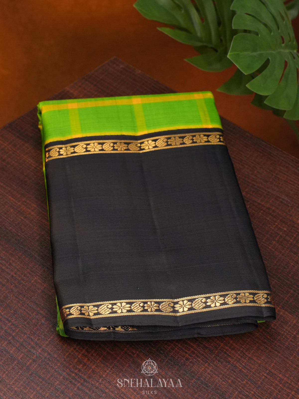 Green Kanjivaram Silk Saree