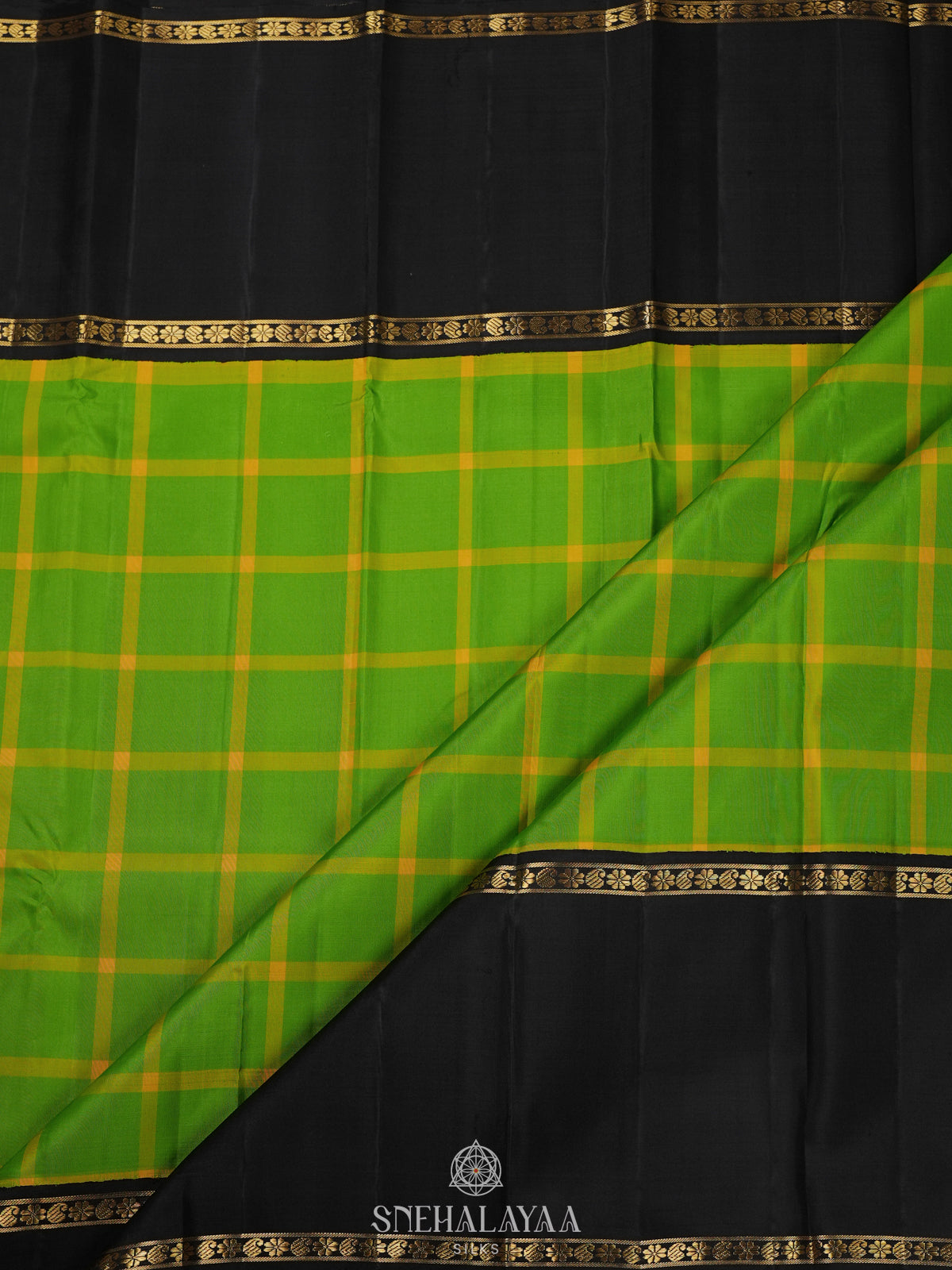 Green Kanjivaram Silk Saree