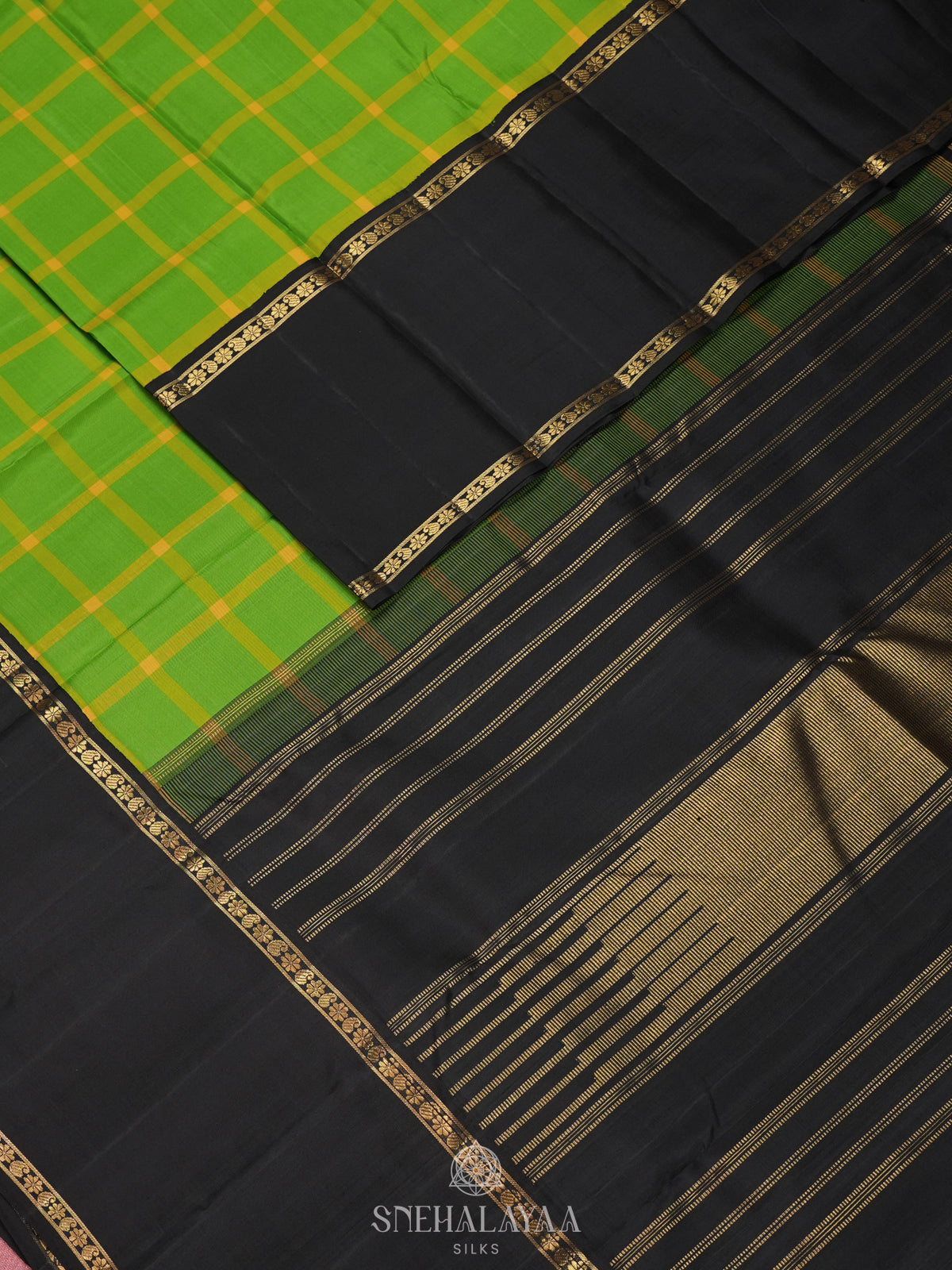 Green Kanjivaram Silk Saree