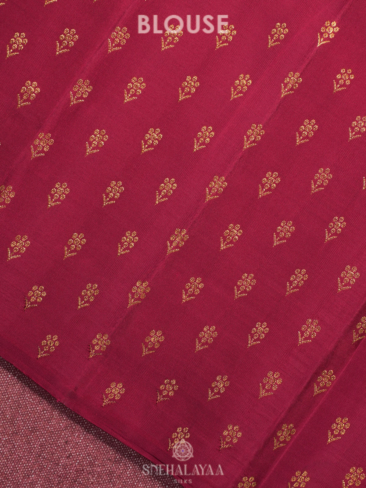 Baby Pink Kanjivaram Silk Saree