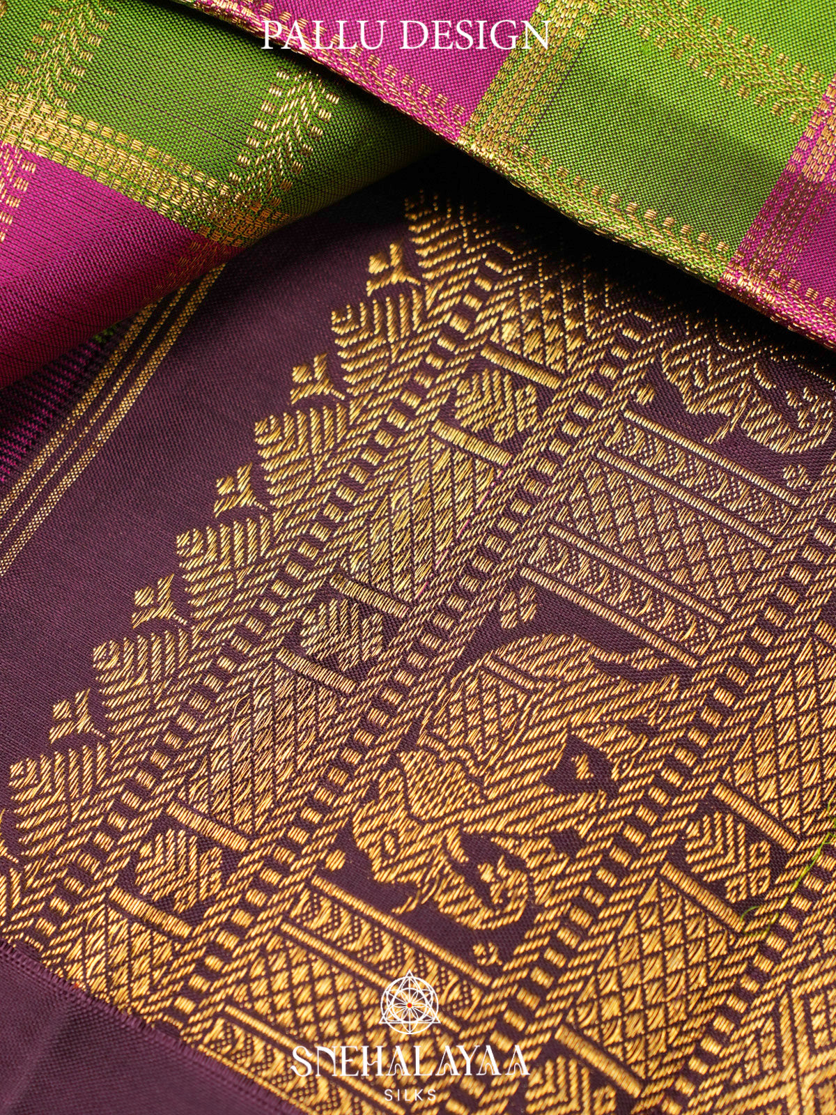 Green  Kanjivaram Silk Saree