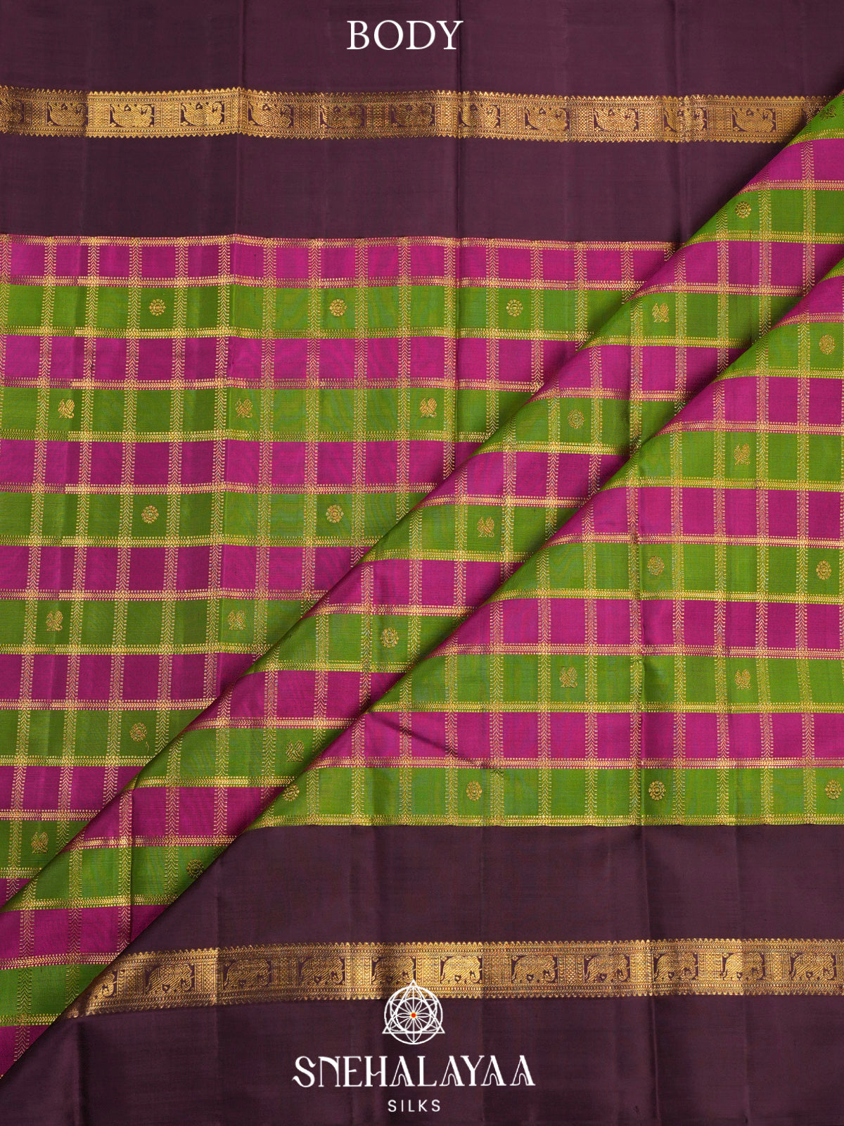 Green  Kanjivaram Silk Saree