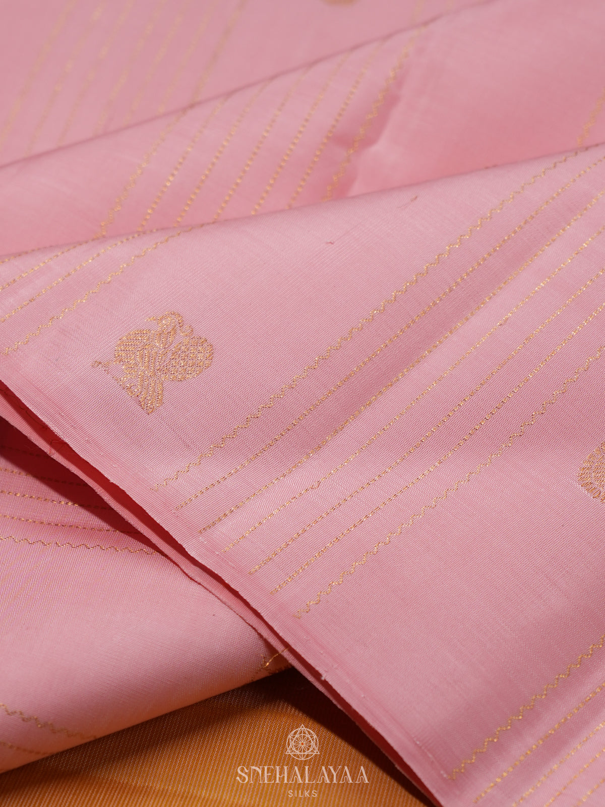 Pink Kanjivaram Silk Saree