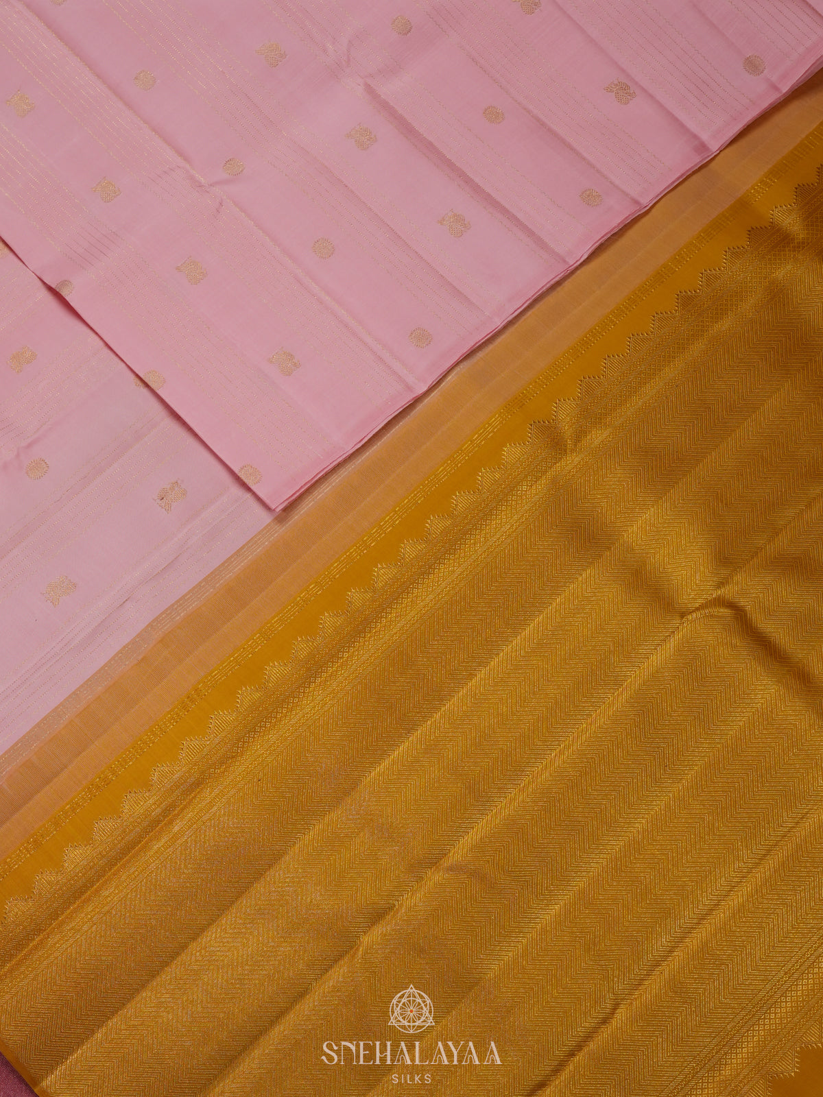 Pink Kanjivaram Silk Saree