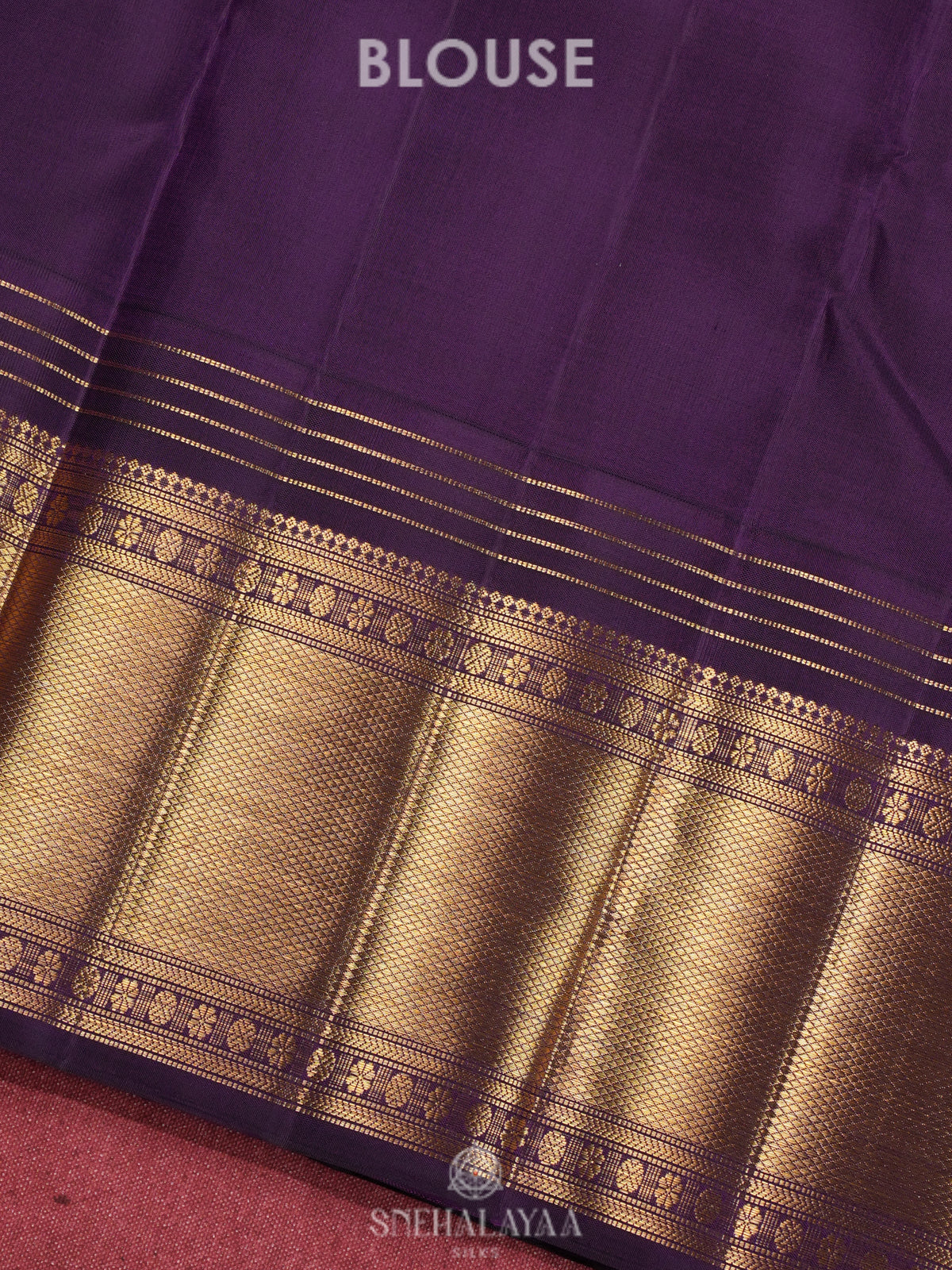 Pink Kanjivaram Silk Saree