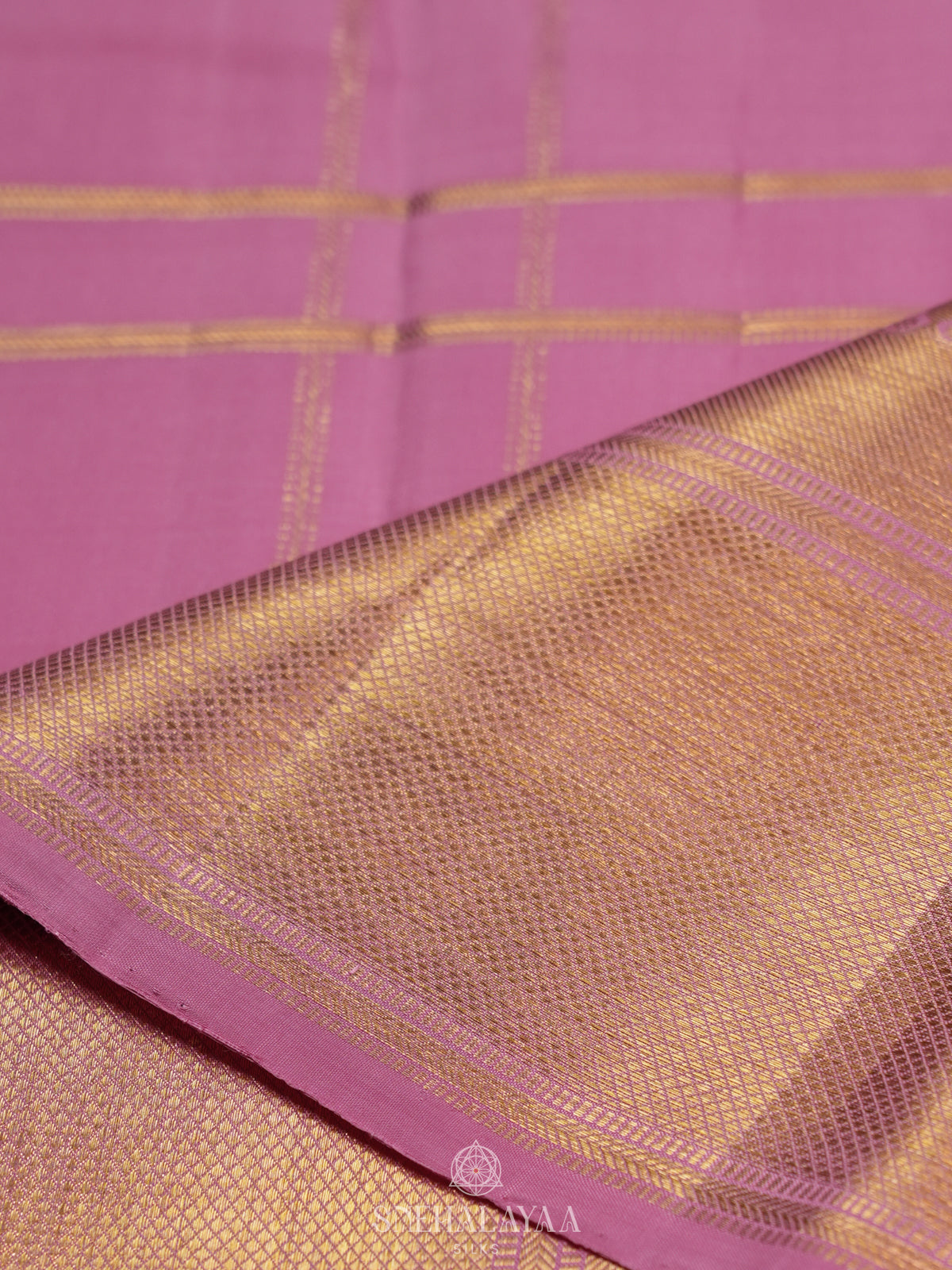 Pink Kanjivaram Silk Saree
