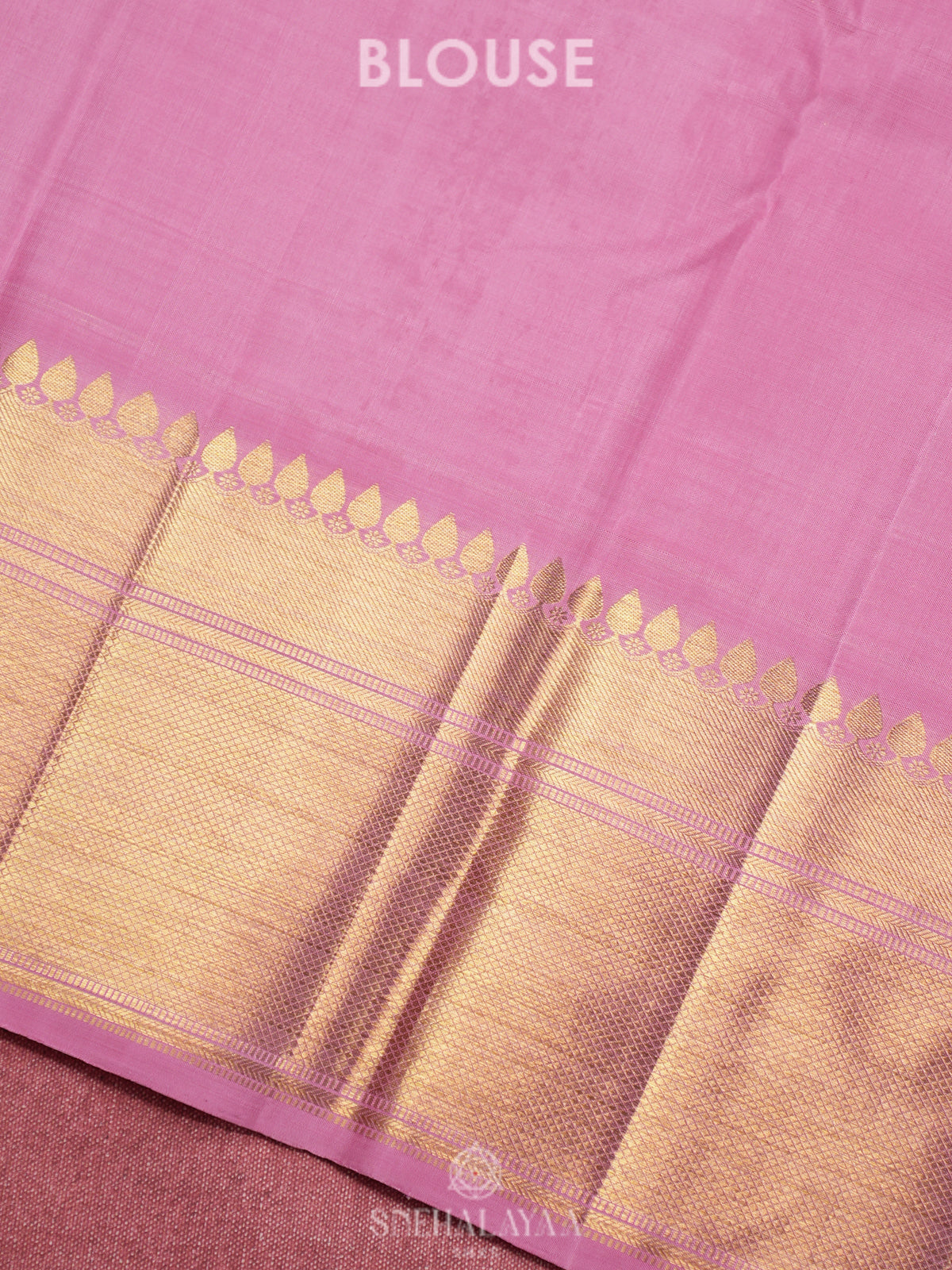 Pink Kanjivaram Silk Saree