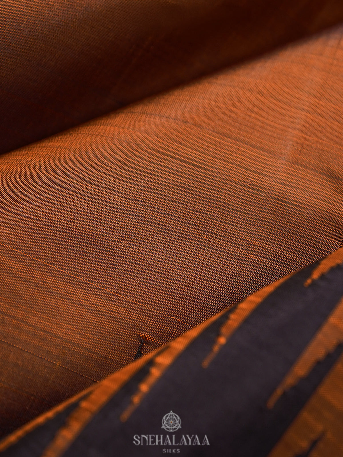Brown Kanjivaram Silk Saree