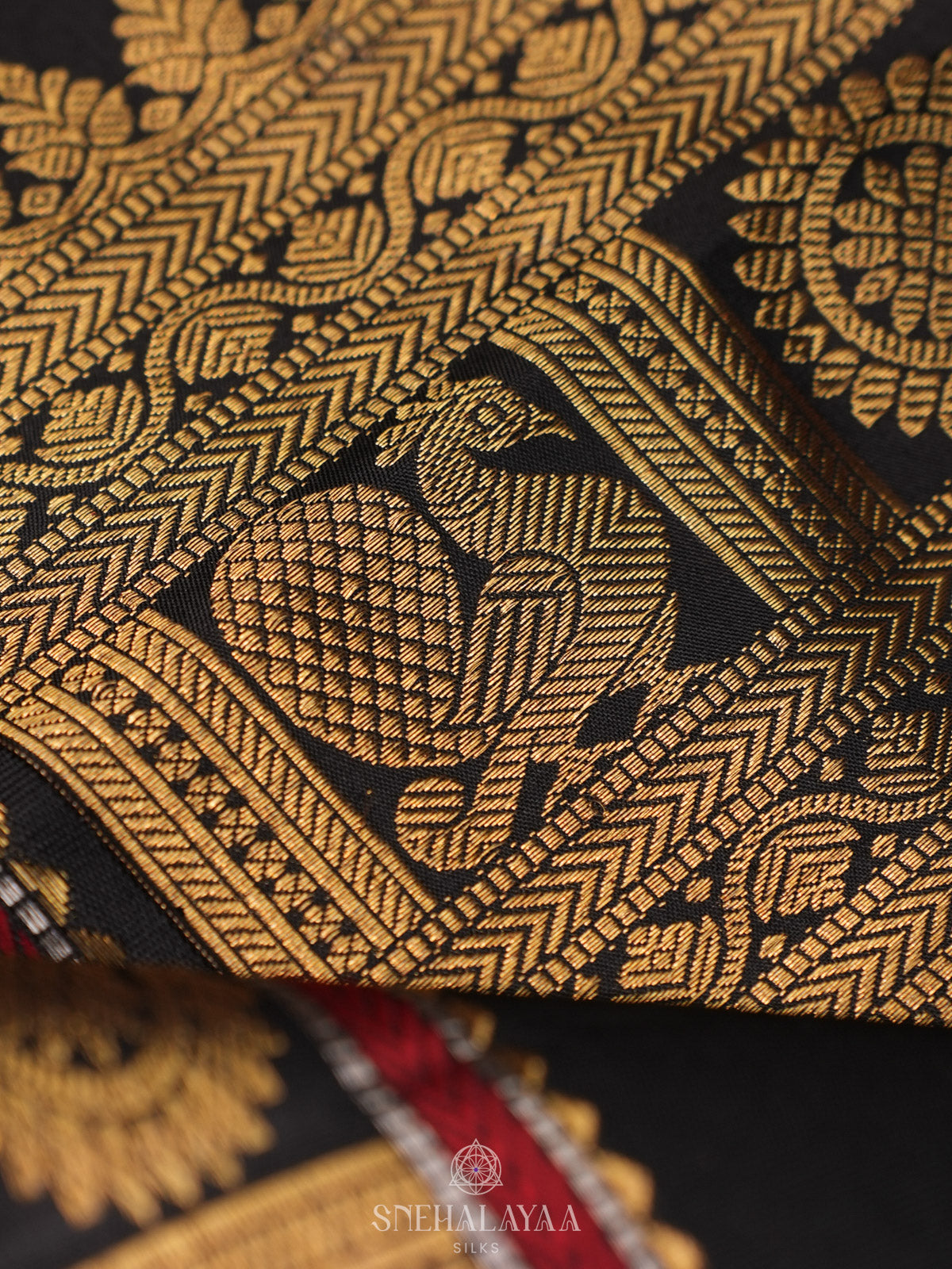 Cream Kanjivaram Silk Saree