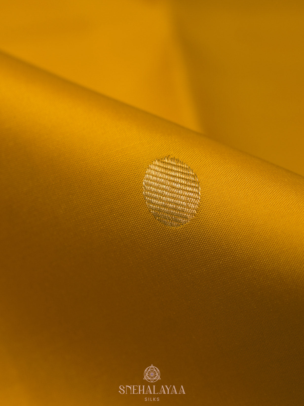 Mango Yellow Kanjivaram Silk Saree