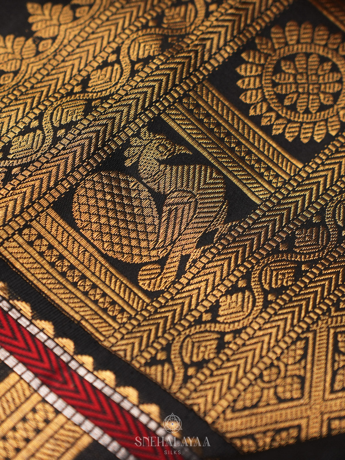 Mango Yellow Kanjivaram Silk Saree