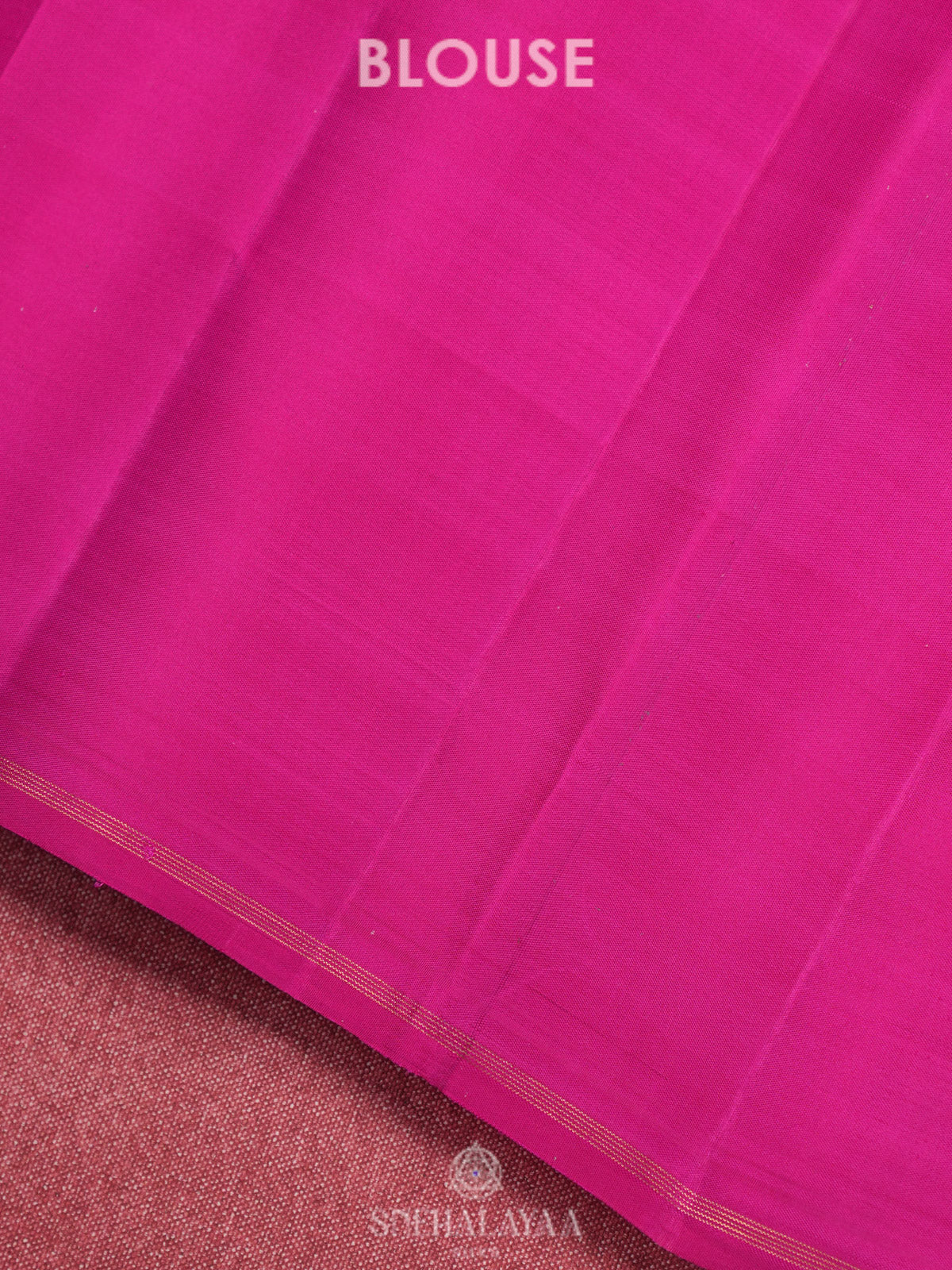 Navy Blue Kanjivaram Silk Saree