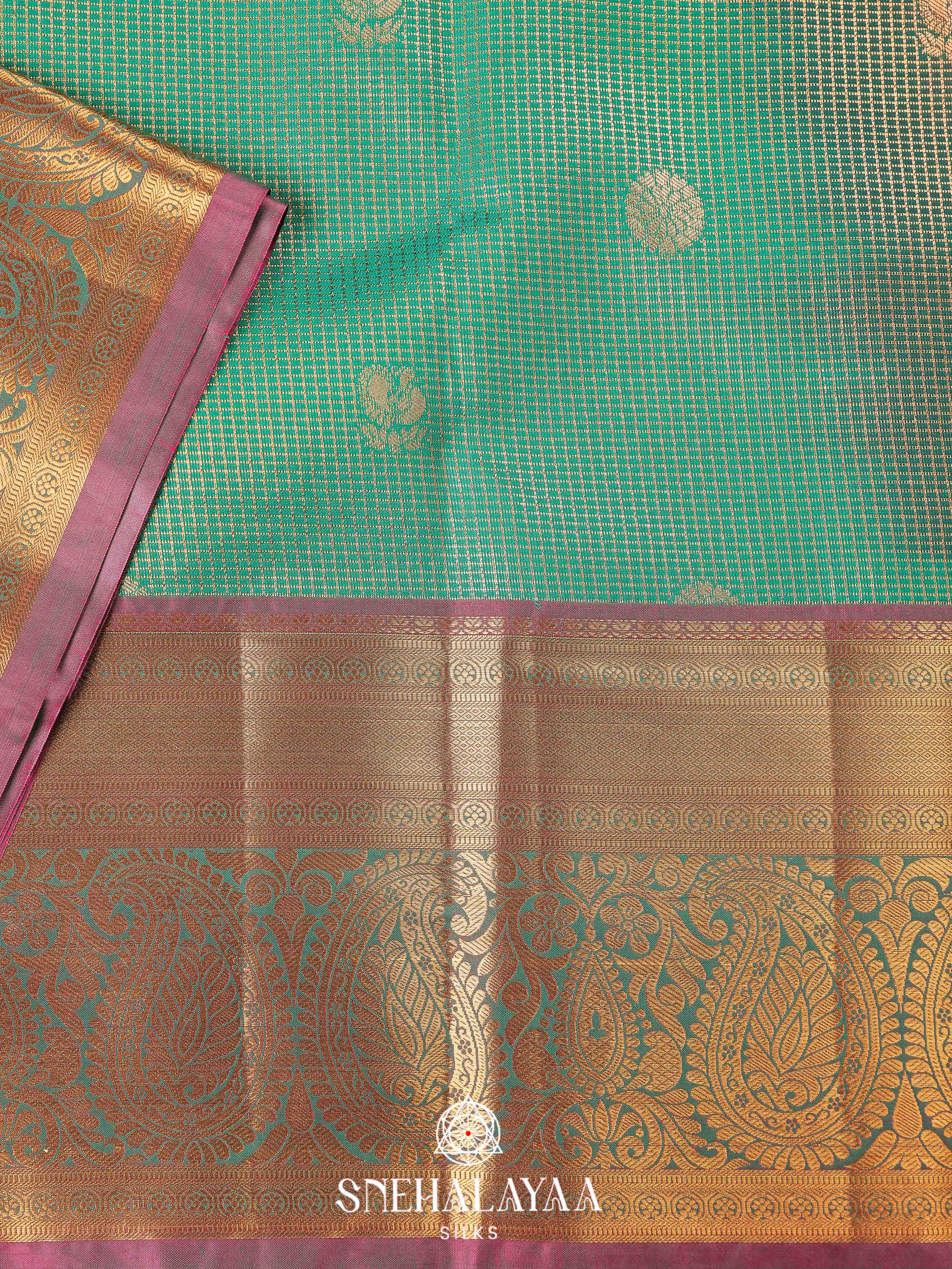 Green Art Silk Saree