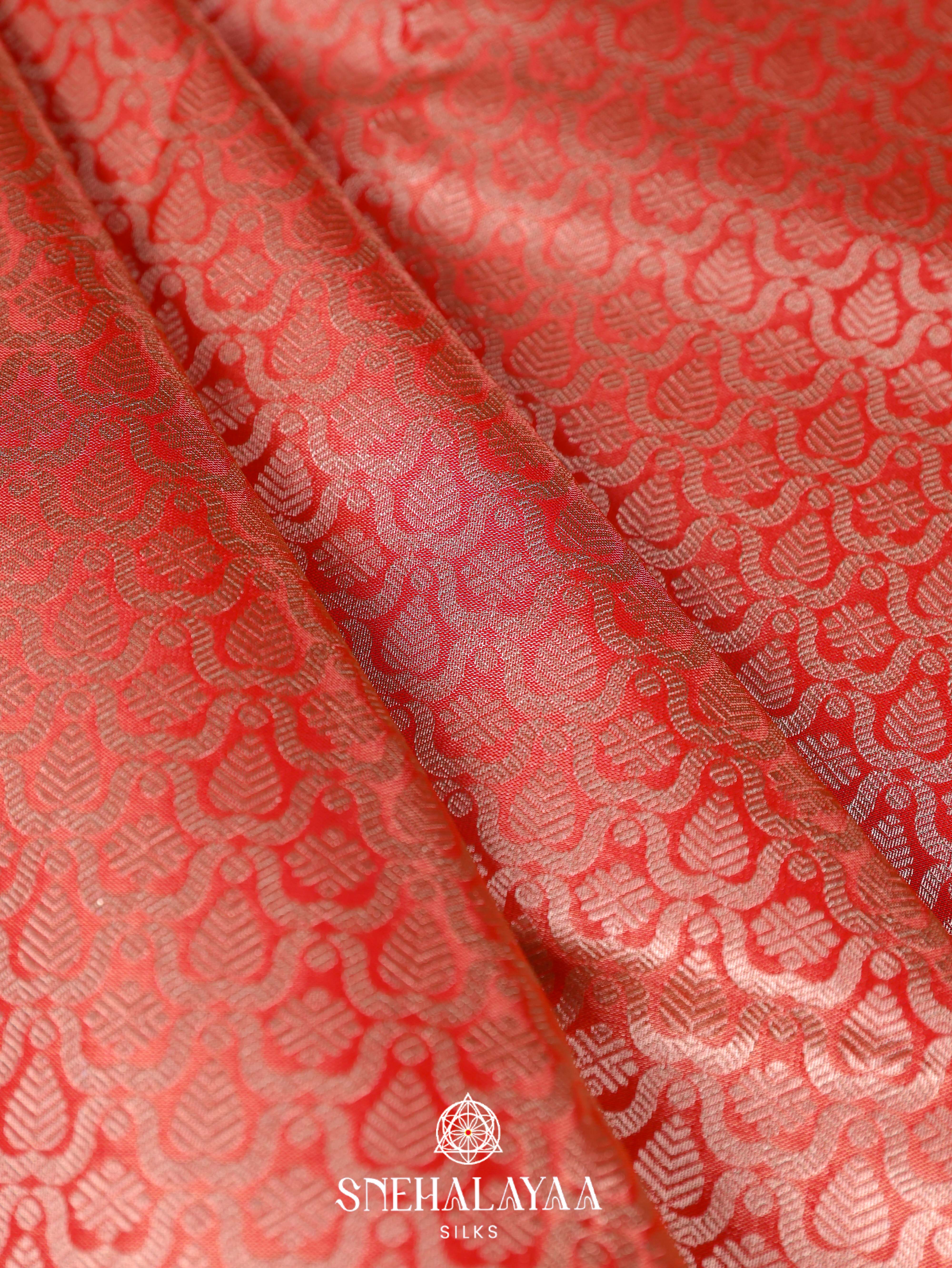 Coral Art Silk Saree
