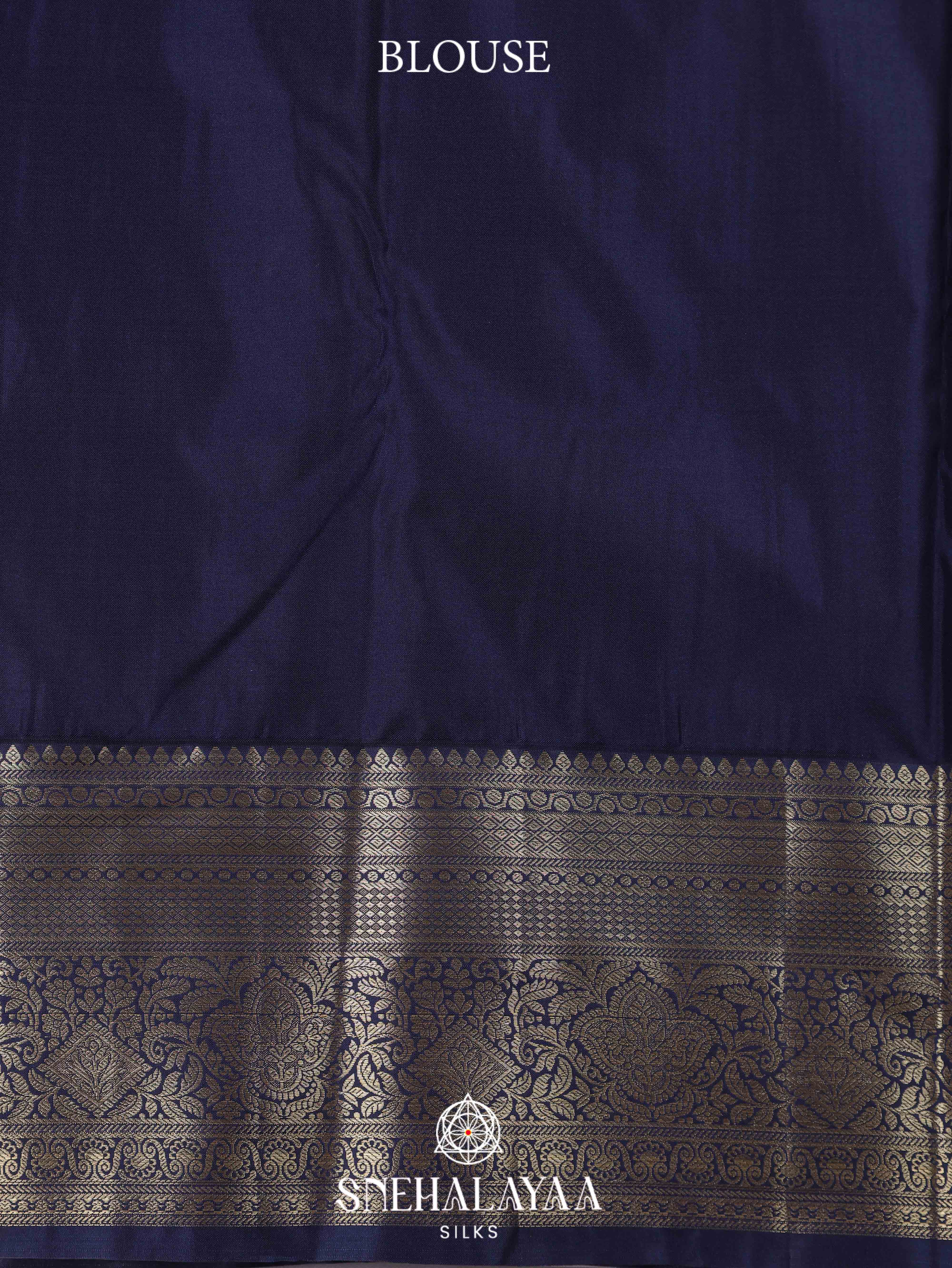 Orange Art Silk Saree