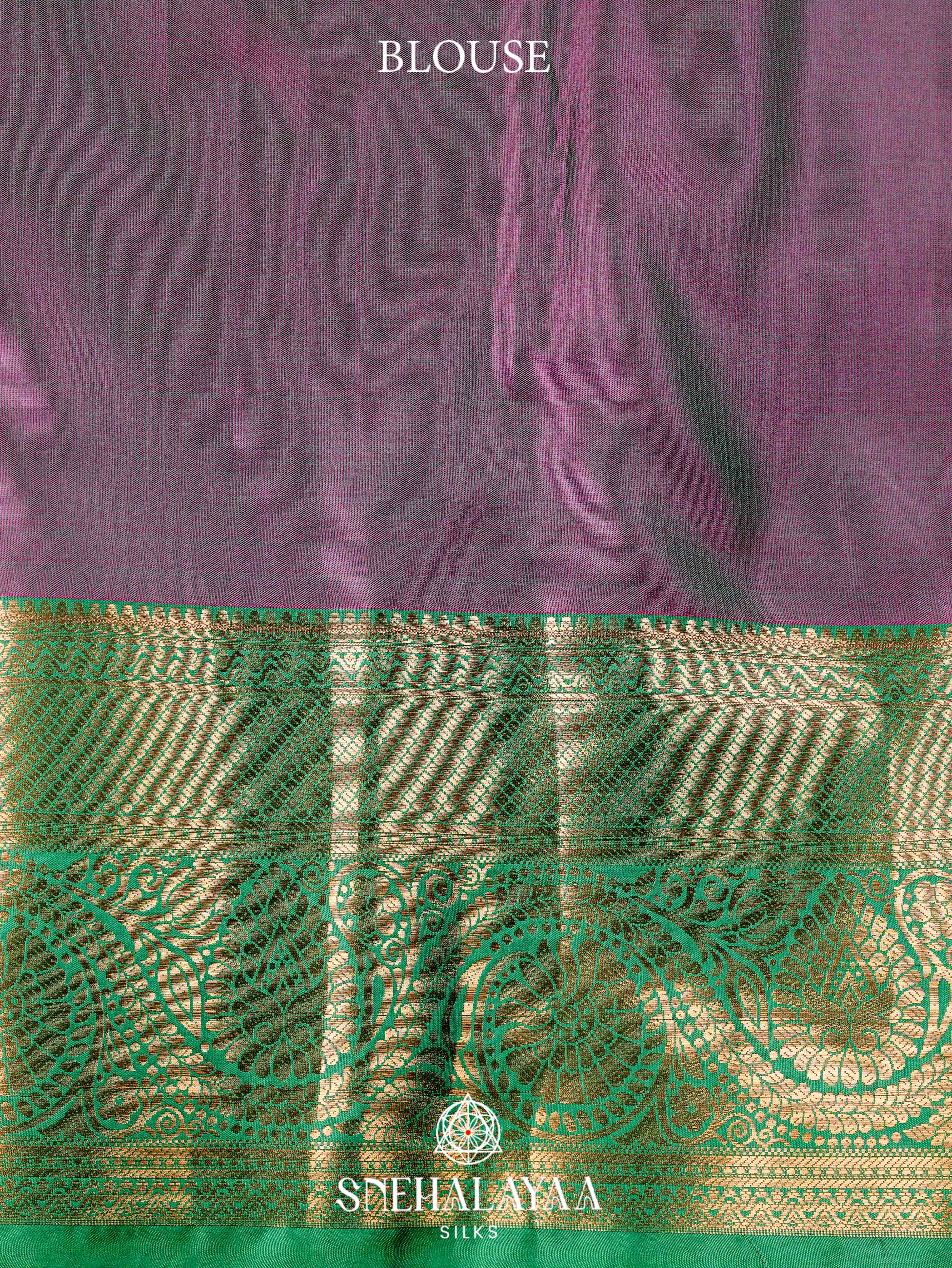 Pink Art Silk Saree