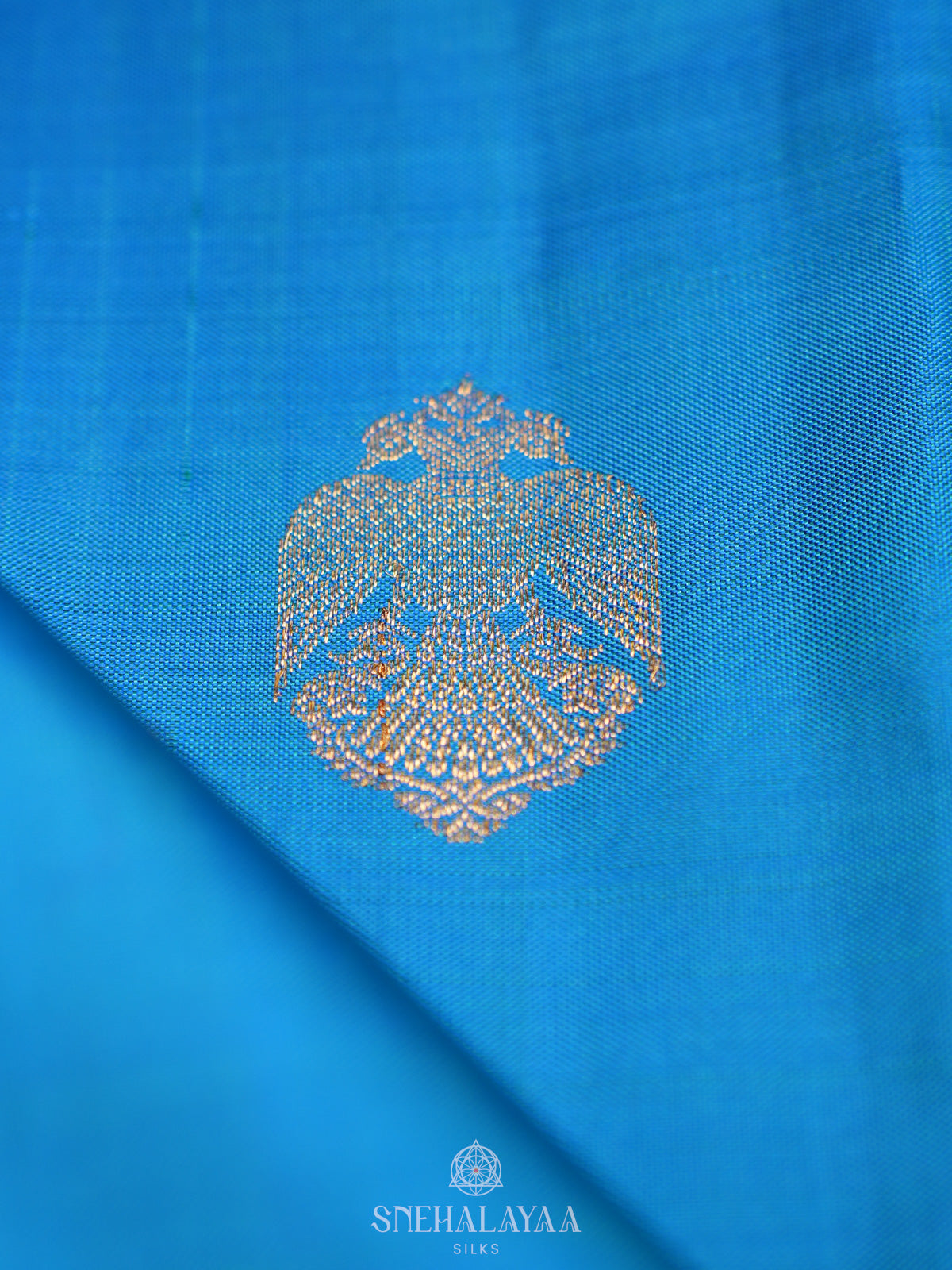 Blue Kanjivaram Silk Saree