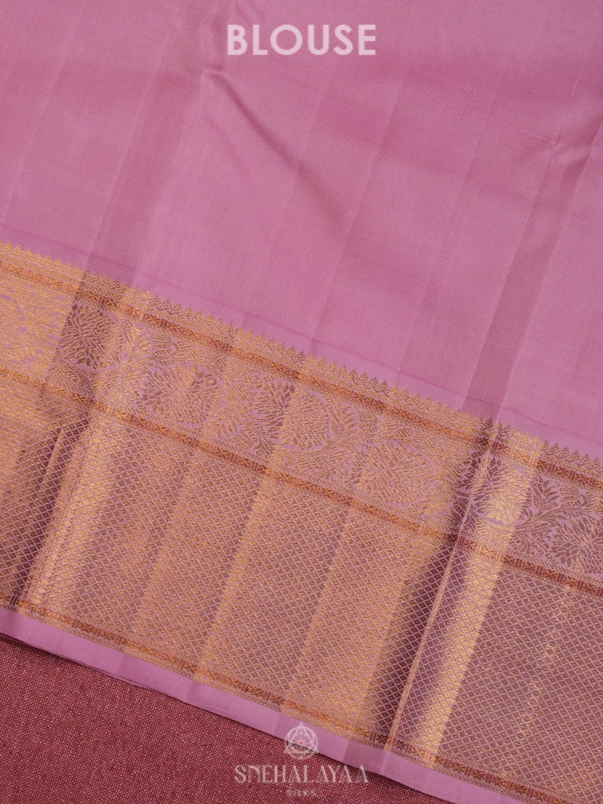 Pink Kanjivaram Silk Saree