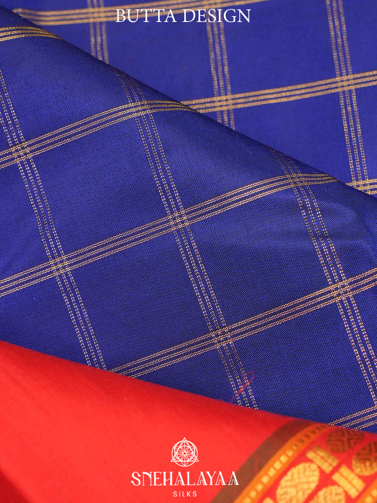 Royal Blue Kanjivaram Silk Saree