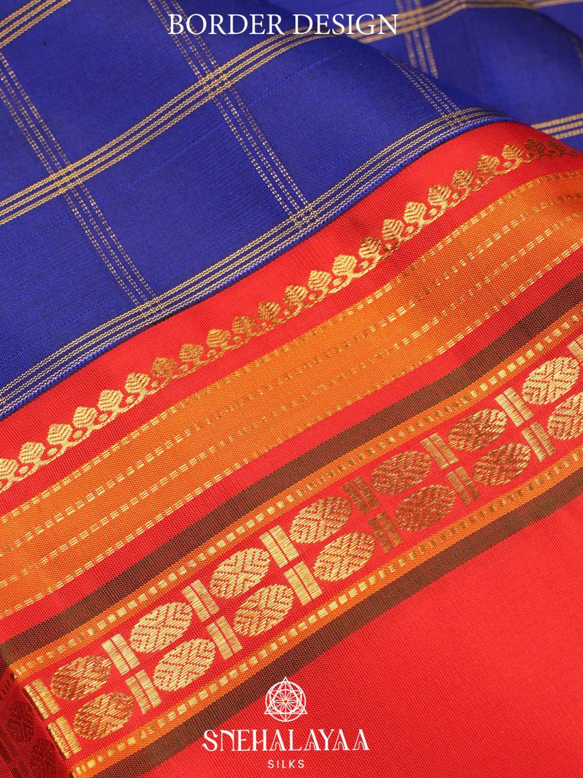 Royal Blue Kanjivaram Silk Saree