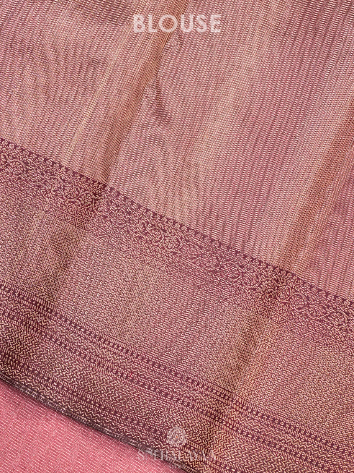Brown Kanjivaram Silk Saree