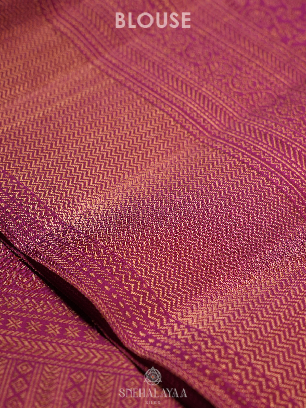 Wine Red Kanjivaram Silk Saree