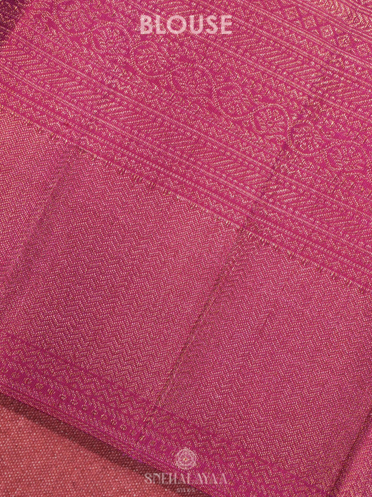Wine Red Kanjivaram Silk Saree