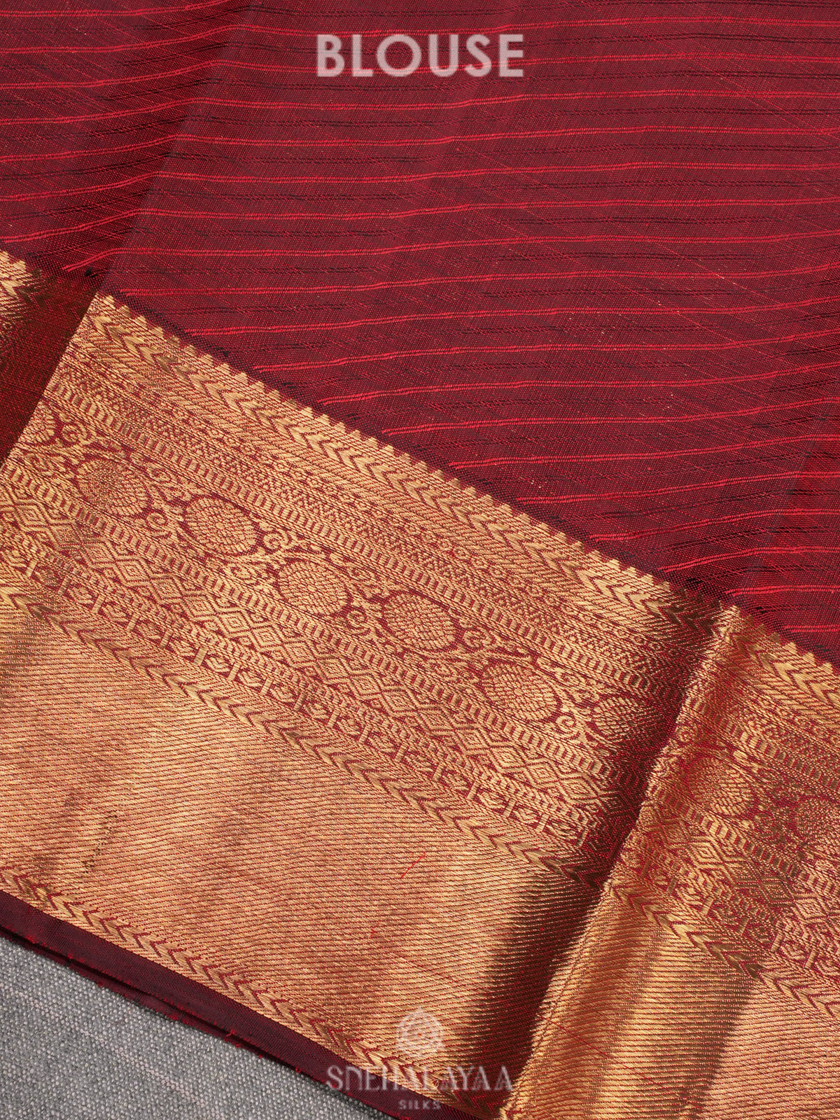 Peach Kanjivaram Silk Saree