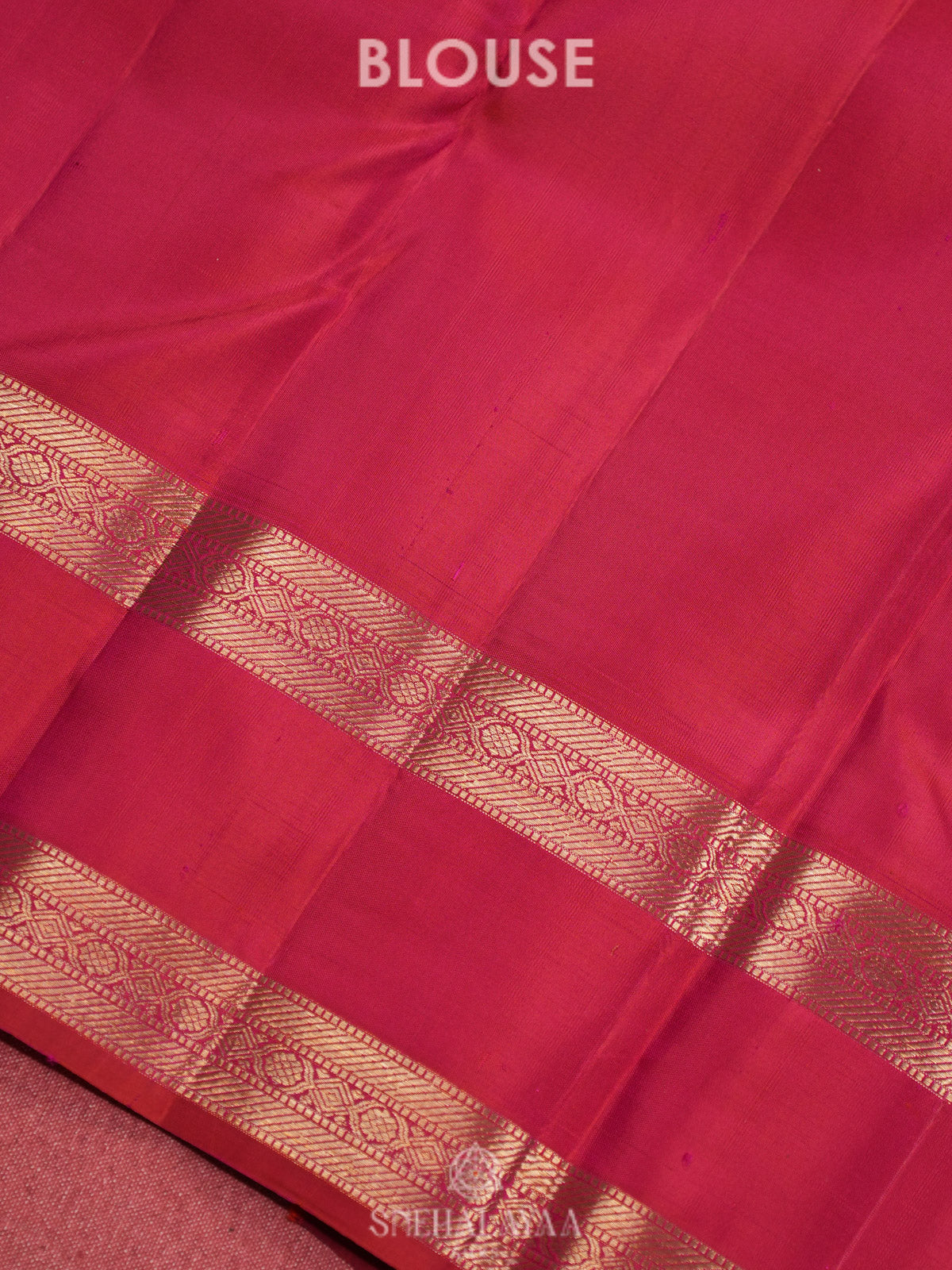 Pink Kanjivaram Silk Saree