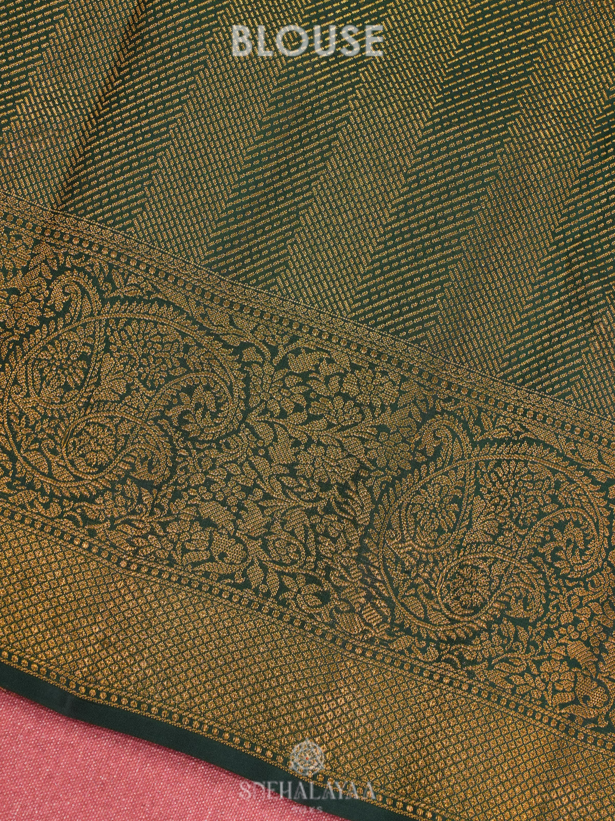 Mango Yellow Kanjivaram Silk Saree