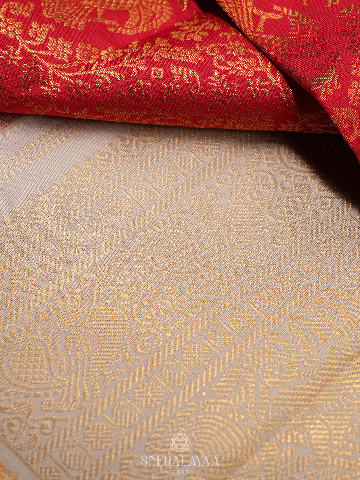 Red Kanjivaram Silk Saree