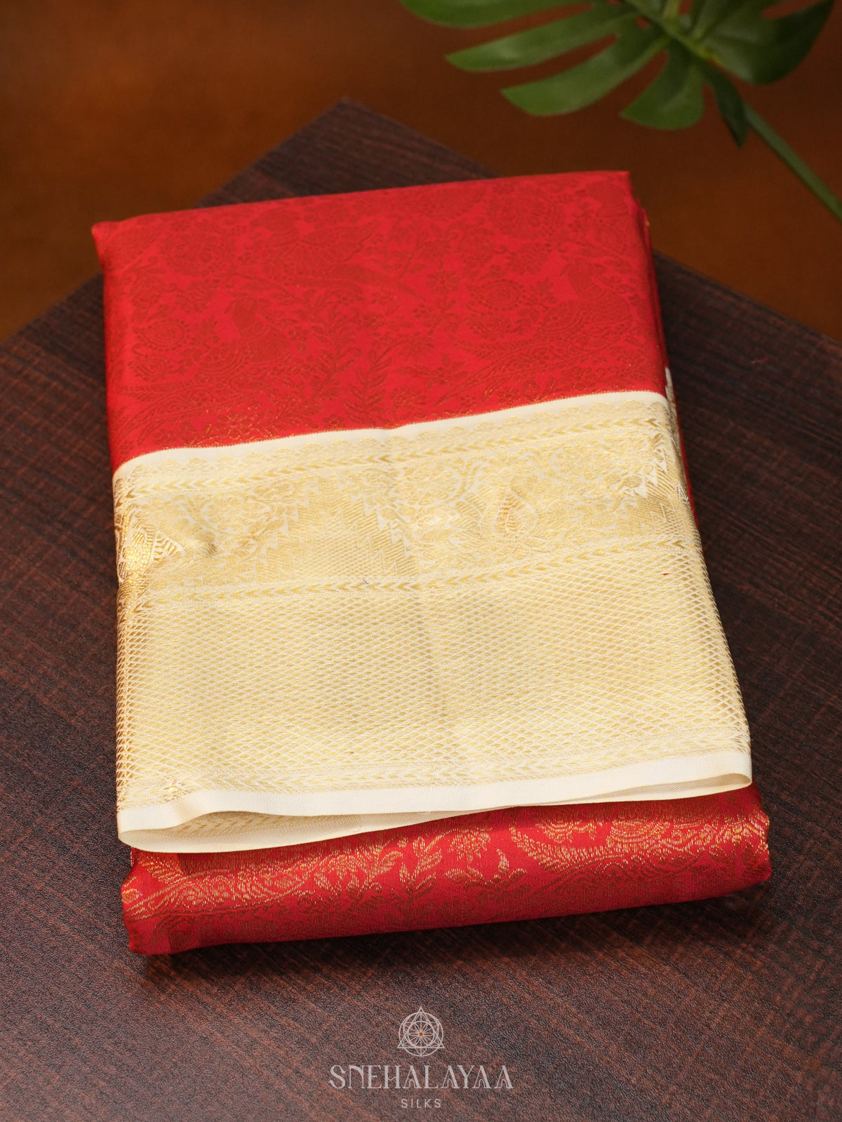 Red Kanjivaram Silk Saree