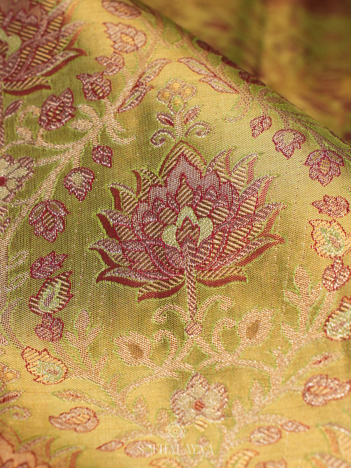 Green Kanjivaram Silk Saree